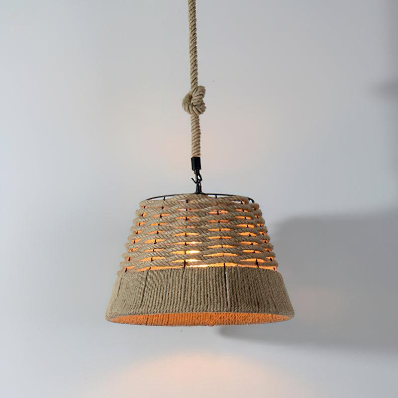 Retro Hemp Rope Exquisite Pendant Light - Letslighting