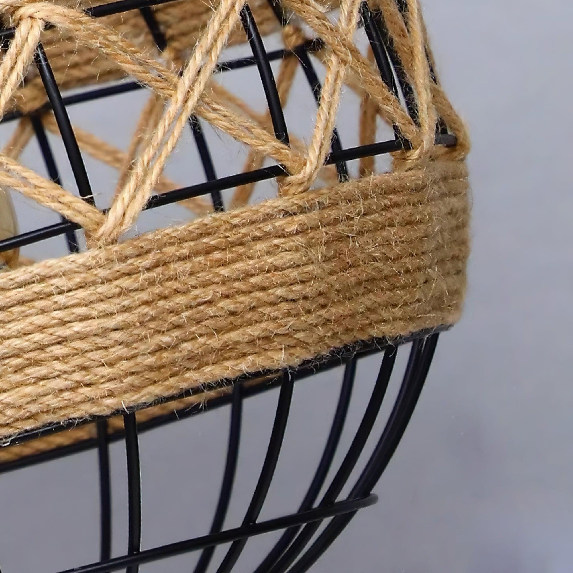 Retro Hemp Rope Interesting Pendant Light - Letslighting