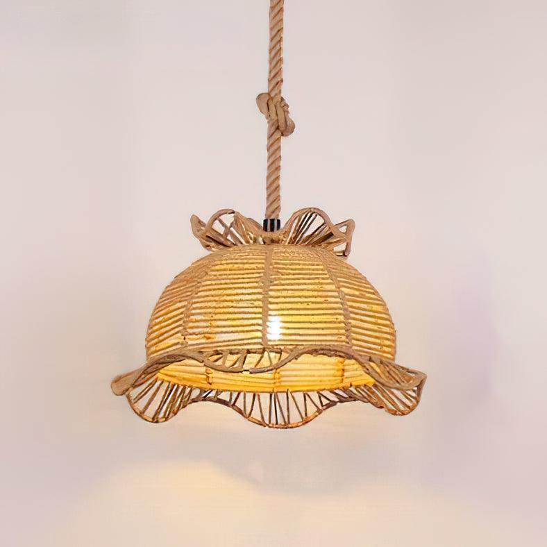 Retro Hemp Rope Interesting Pendant Light - Letslighting