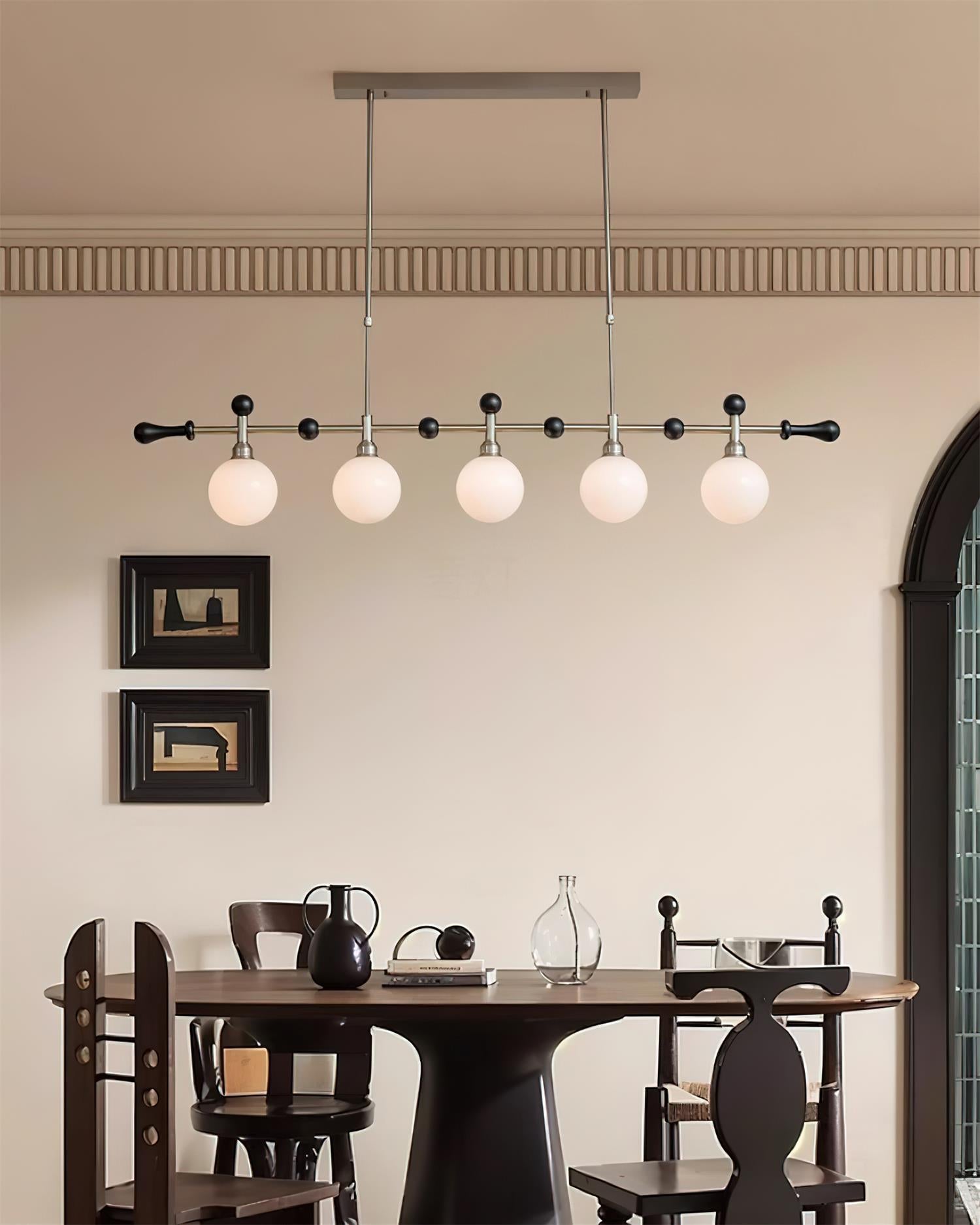 Chandelier Linear Globe LED/Incandescent for Dining Room Kitchen Island - Letslighting
