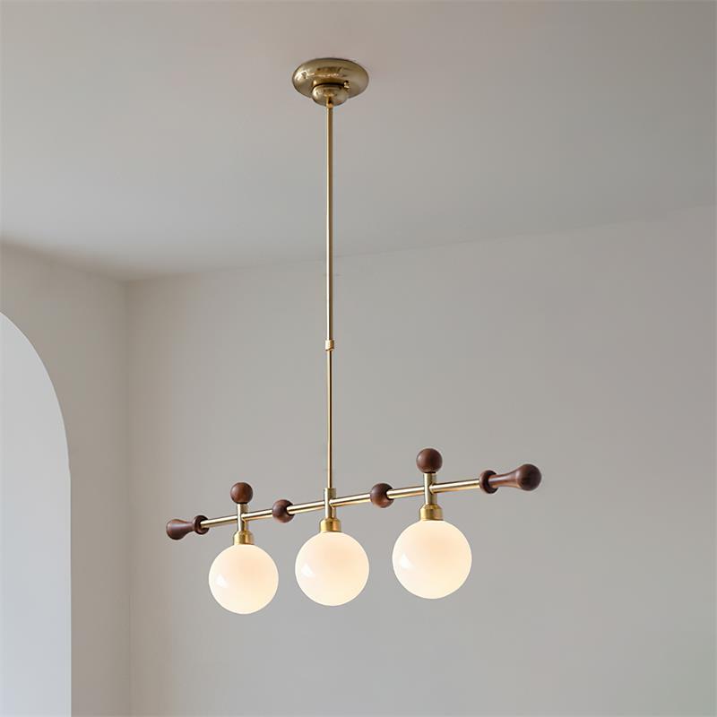 Chandelier Linear Globe LED/Incandescent for Dining Room Kitchen Island - Letslighting