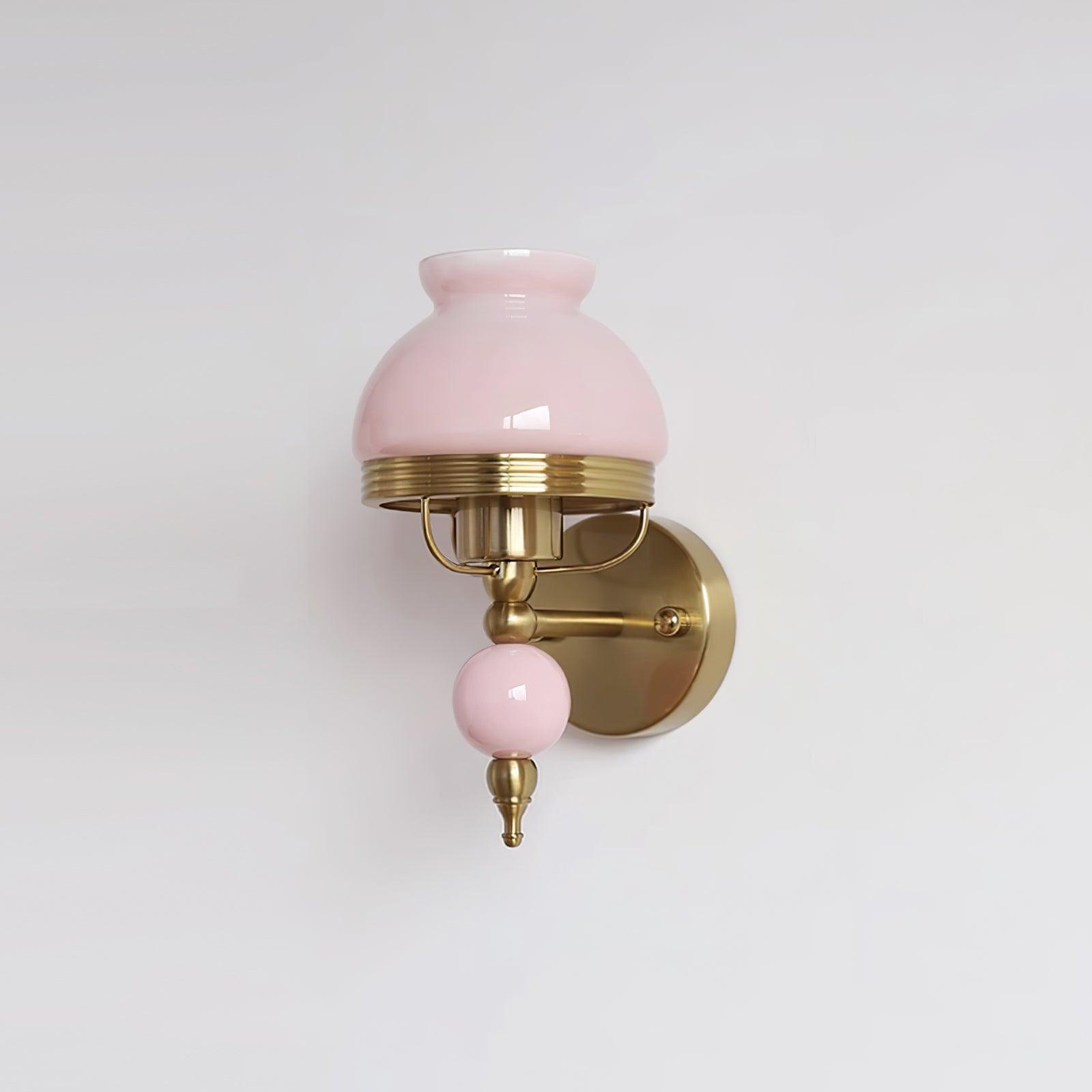 Wall Lamp Glass and Metal Light for Bedroom or Hallway Retro - Letslighting