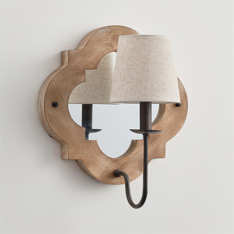 Sytheir Premium Elegance Fabric Wall Lamp - Lamp Copper