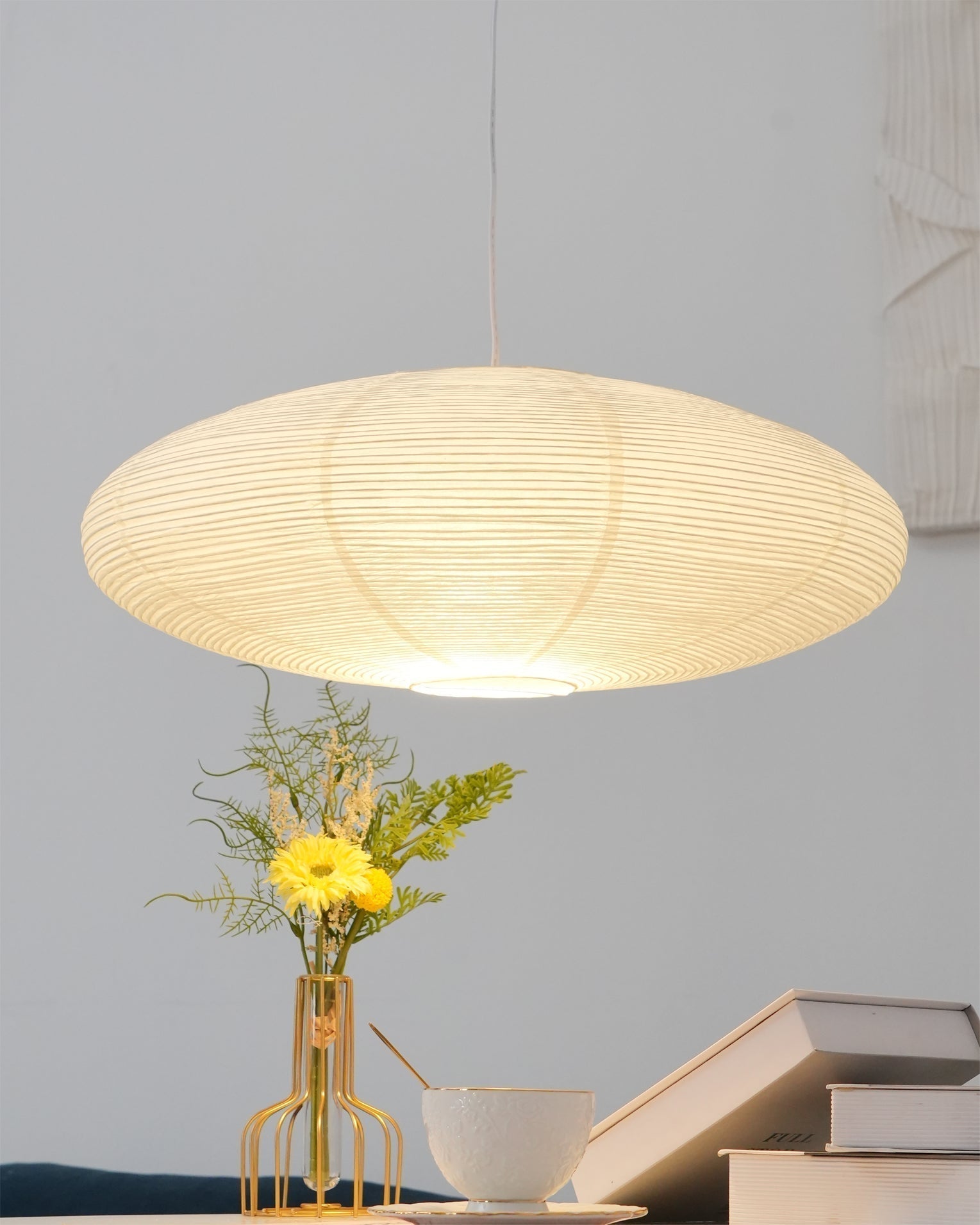 Washi Paper 15A Pendant Light - Letslighting