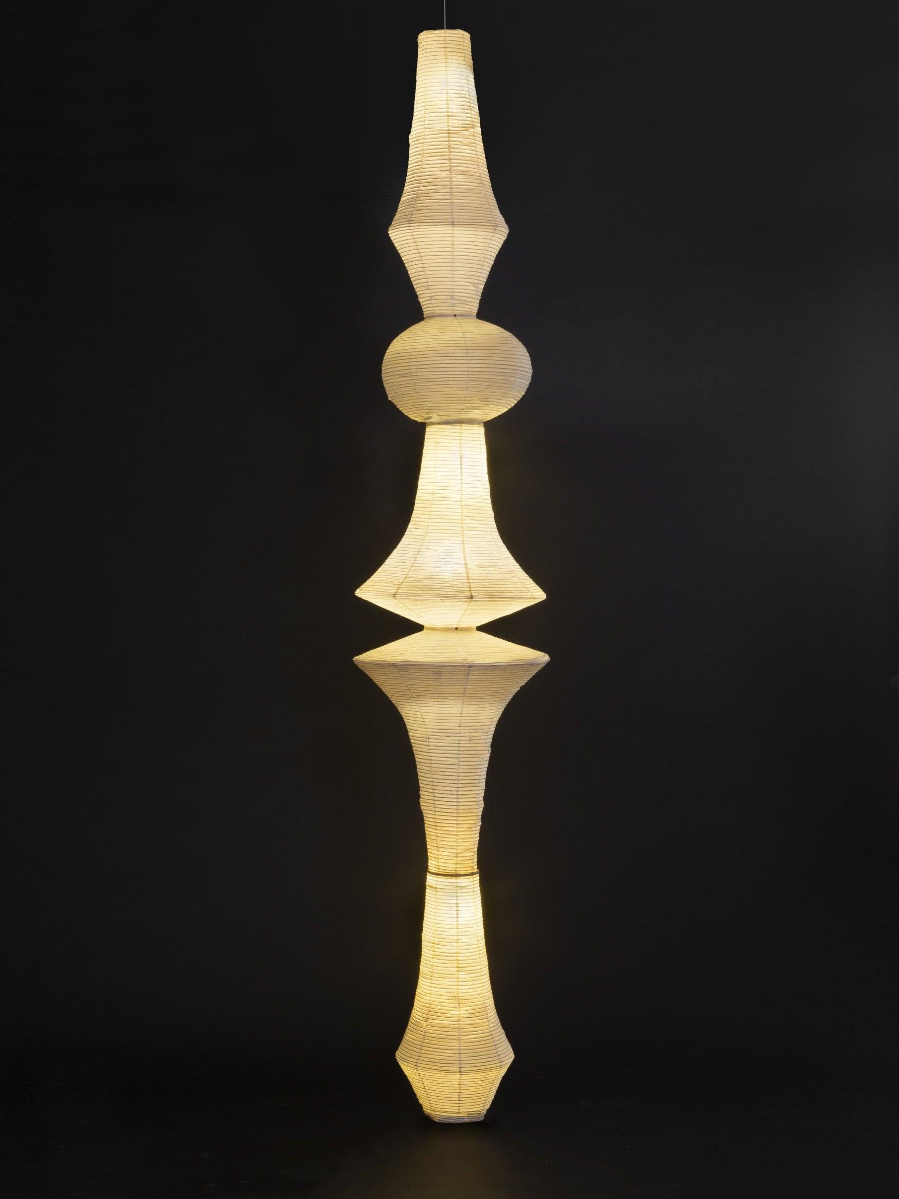 Washi Paper E Pendant Light - Letslighting