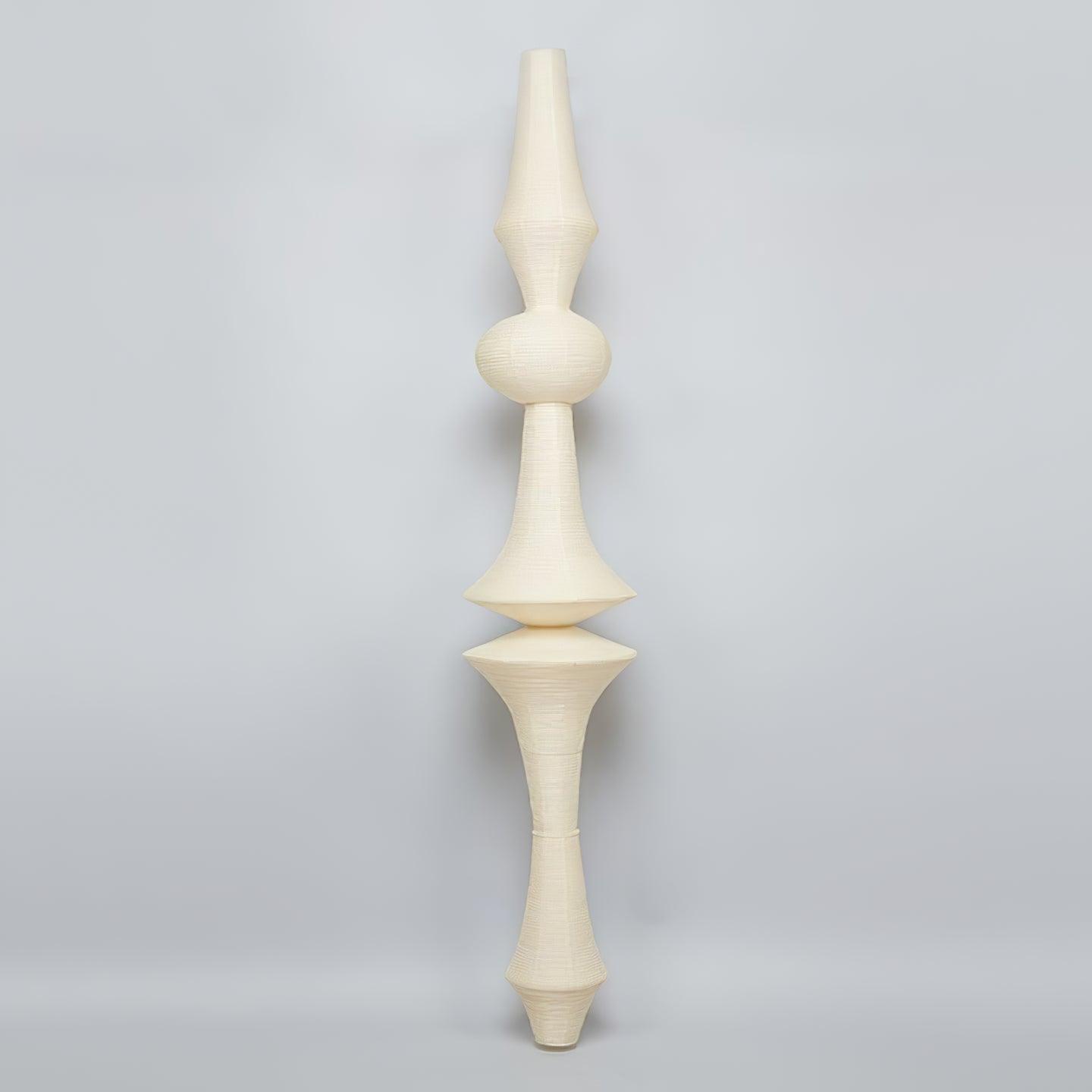 Ritta Lámpara Colgante Vertical Escultural de Papel
