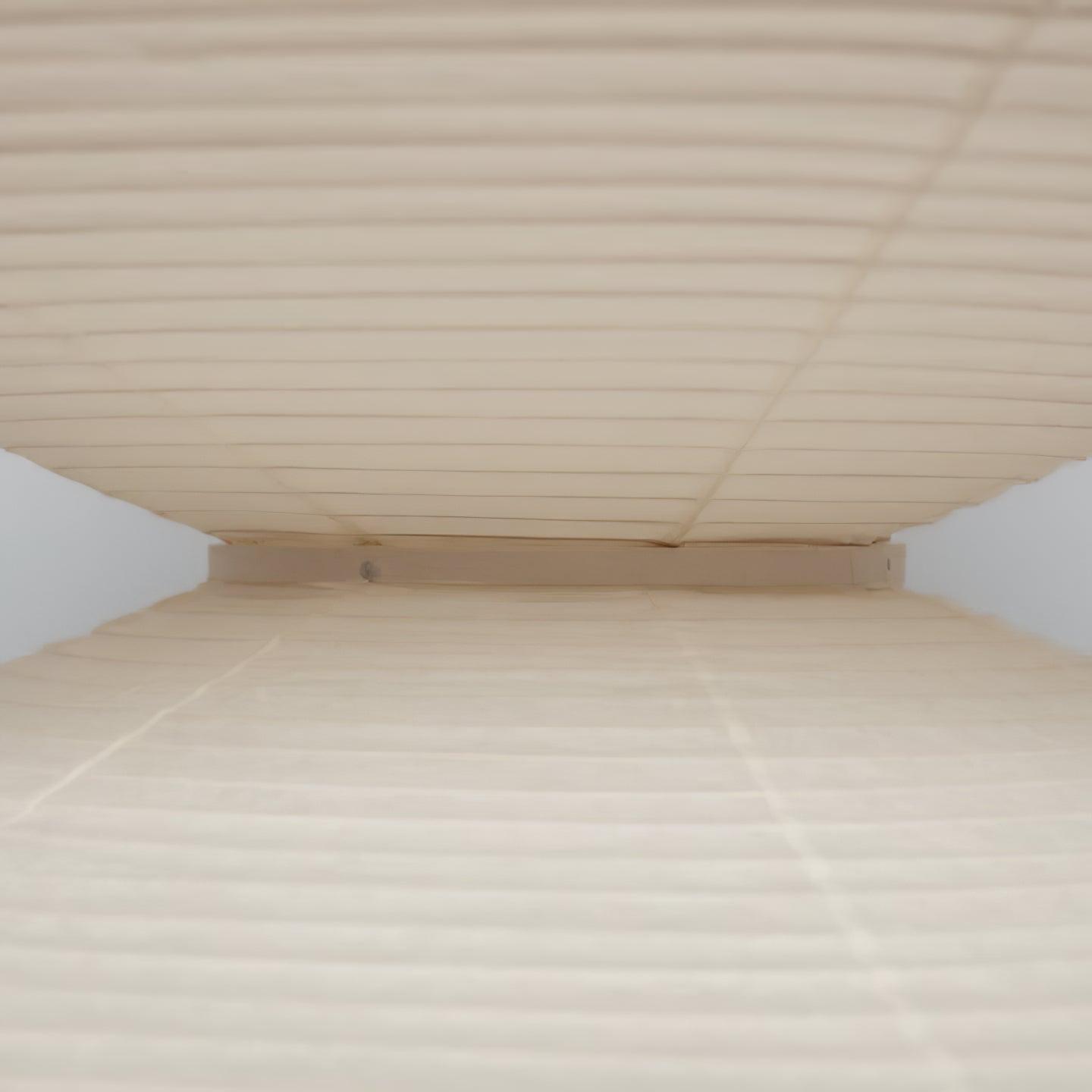 Ritta Lámpara Colgante Vertical Escultural de Papel
