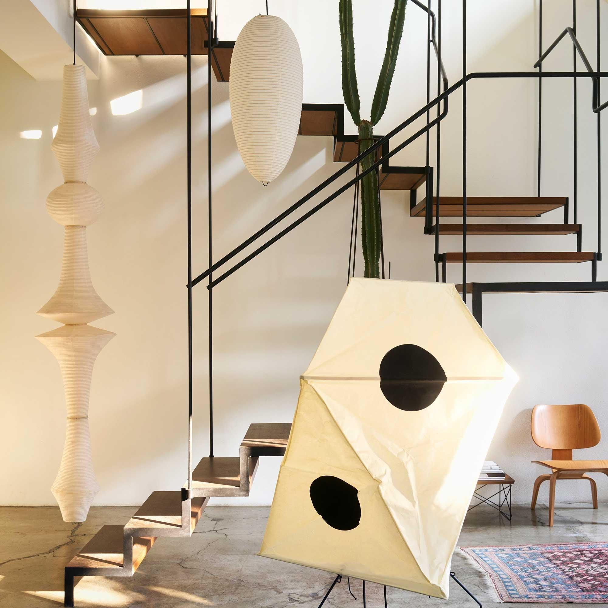 Washi Paper E Pendant Light - Letslighting