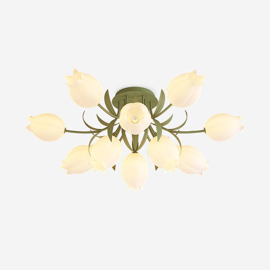 Aira Lámpara de Techo Empotrada de Flores Naturales