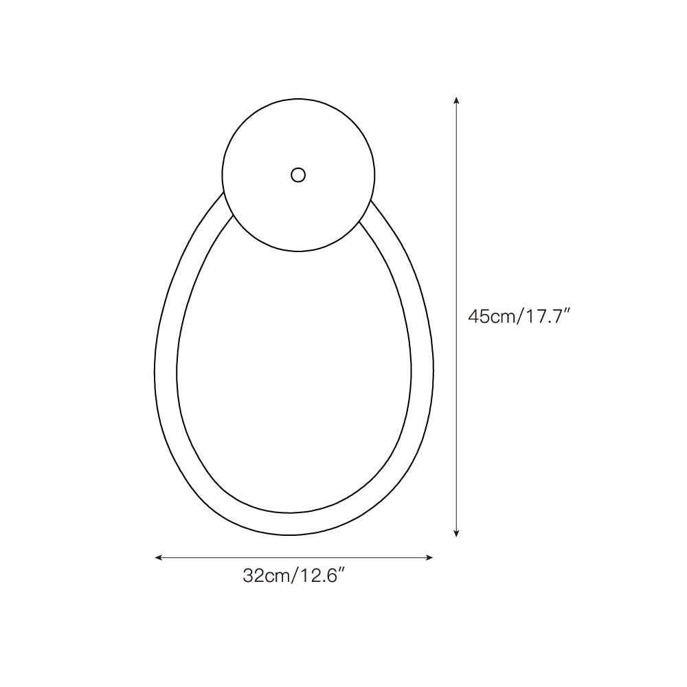 Vavele Modern Minimalist Travertine Wall lamp - Lamp Copper