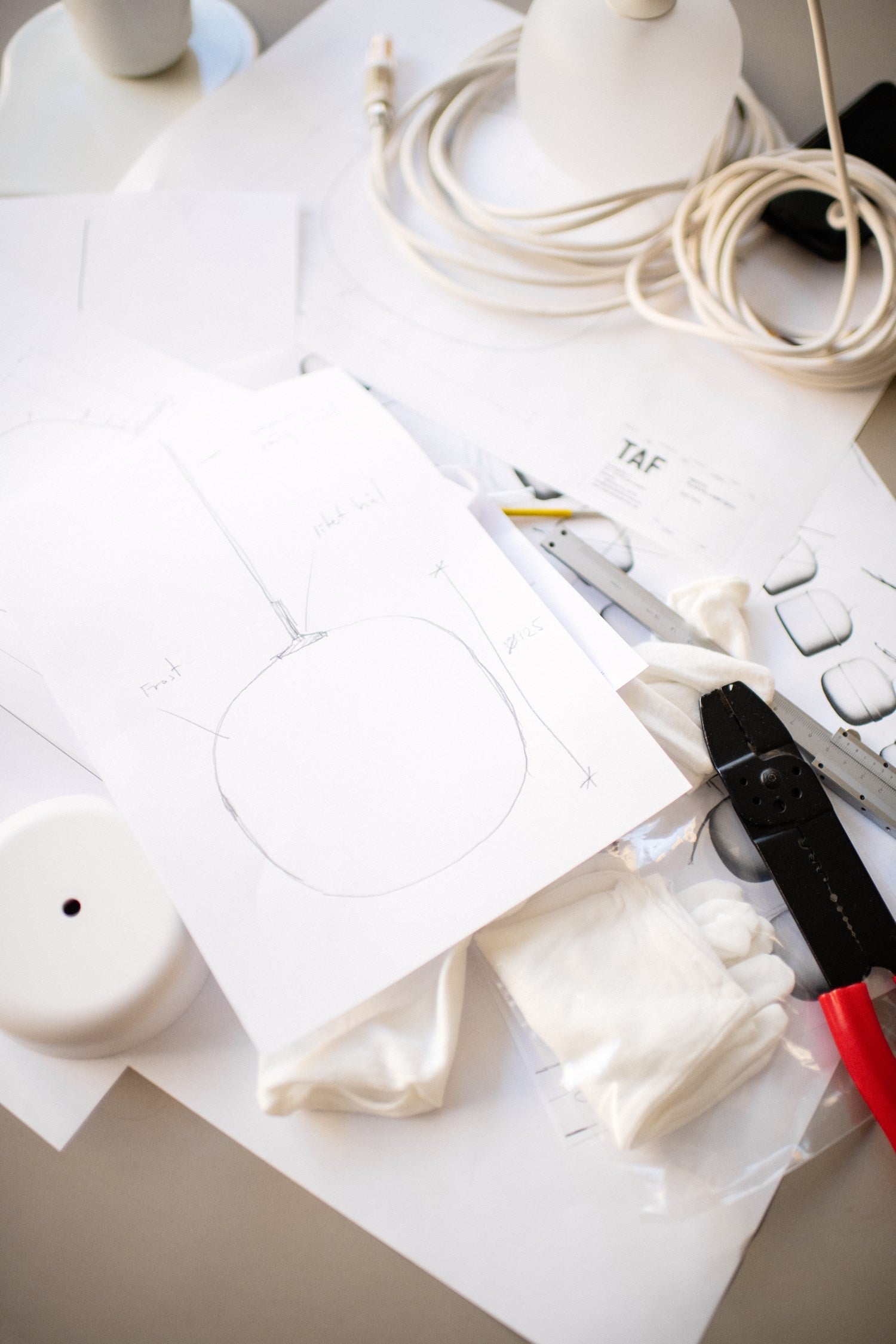 Rime Pendant Lamp - Lamp Copper