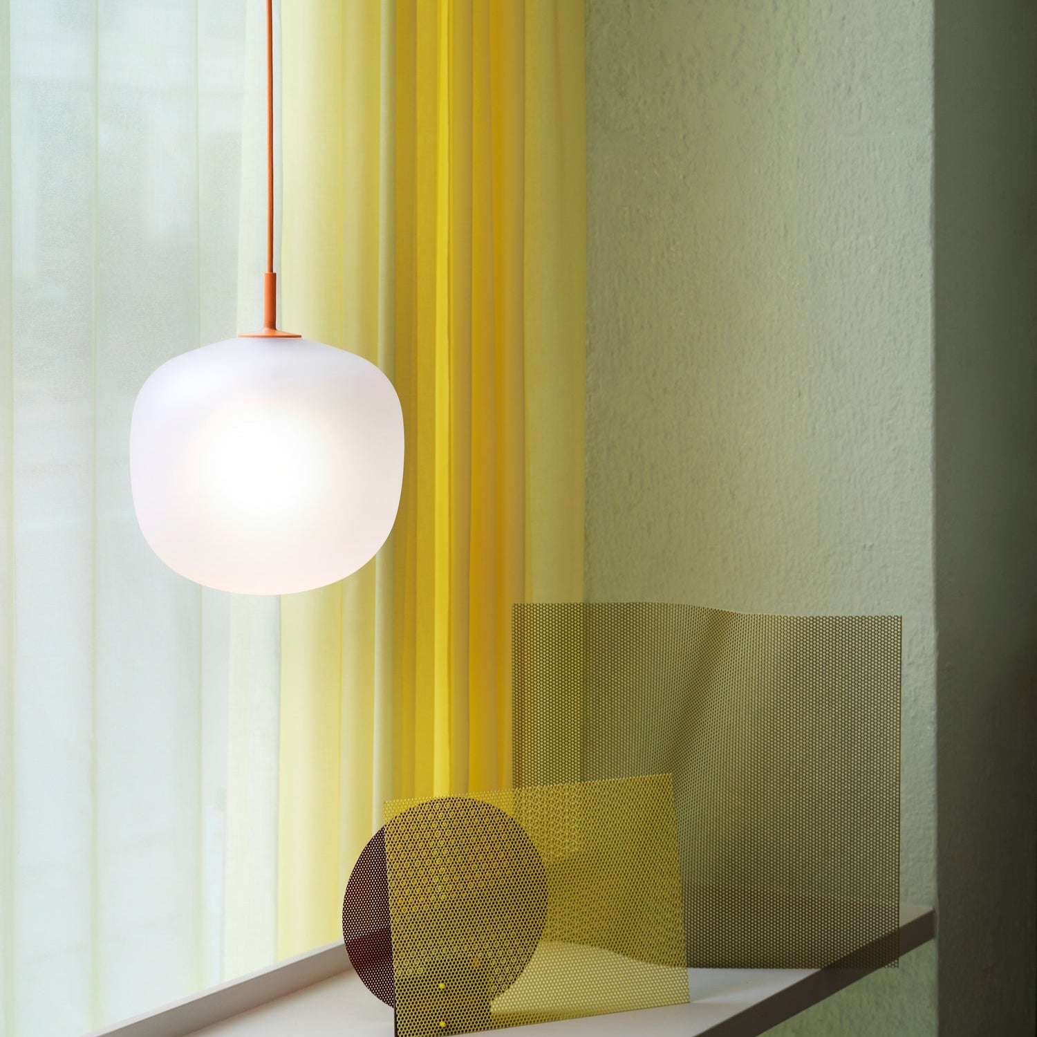 Valentina  Pendant Lamp Semi-transparent Glass