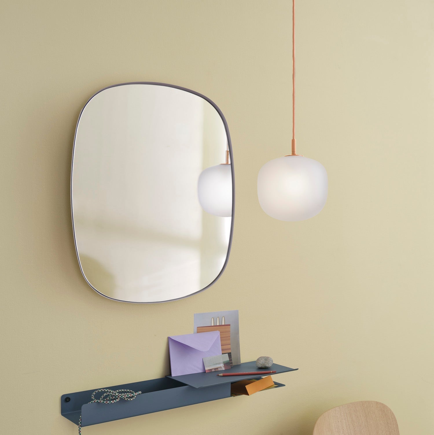 Valentina  Pendant Lamp Semi-transparent Glass