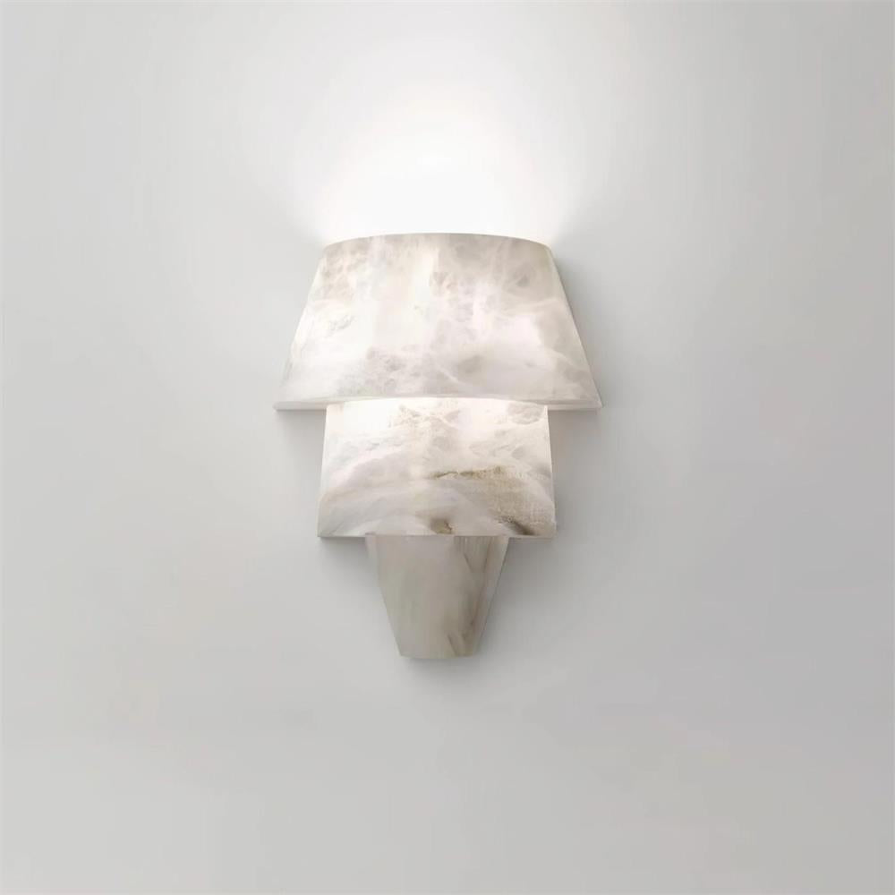 Elyon Elegant White Alabaster Wall Lamp - Letslighting