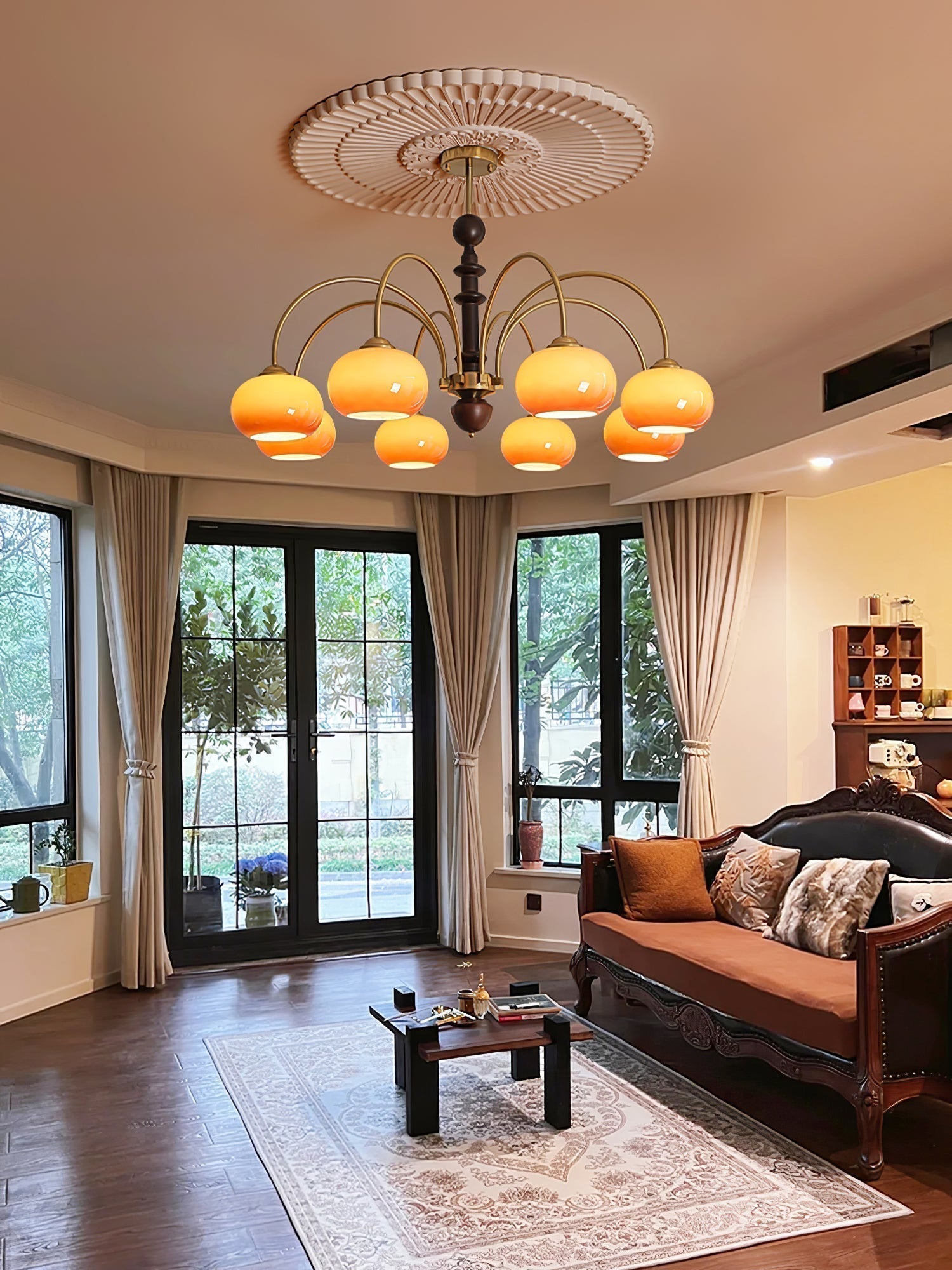 Ripe Persimmon Chandelier - Letslighting