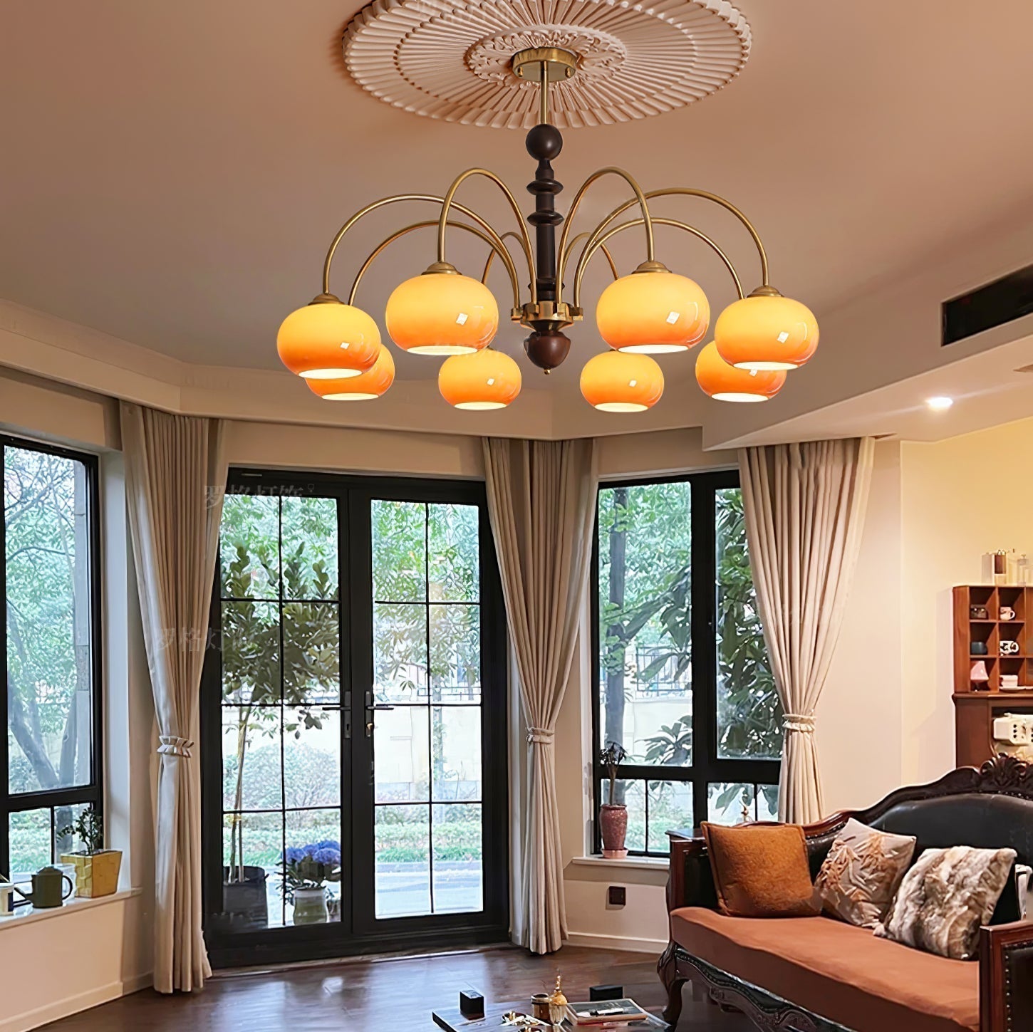 Ripe Persimmon Chandelier - Letslighting