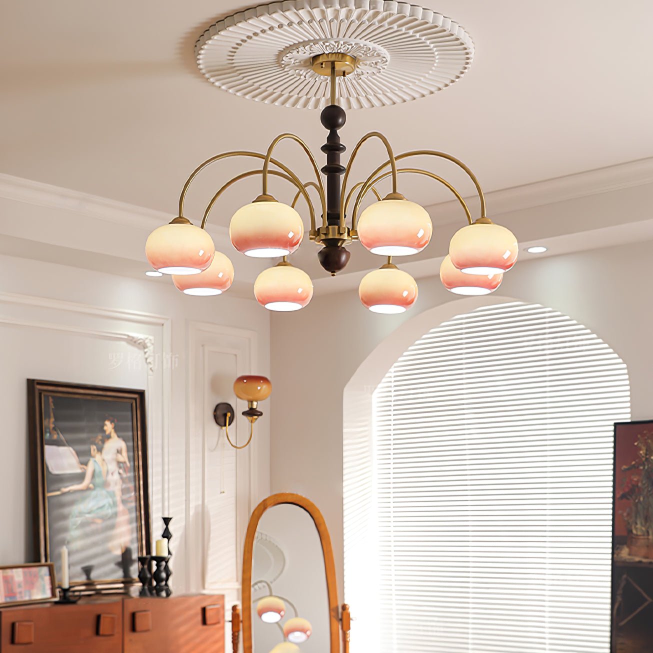 Ripe Persimmon Chandelier - Letslighting