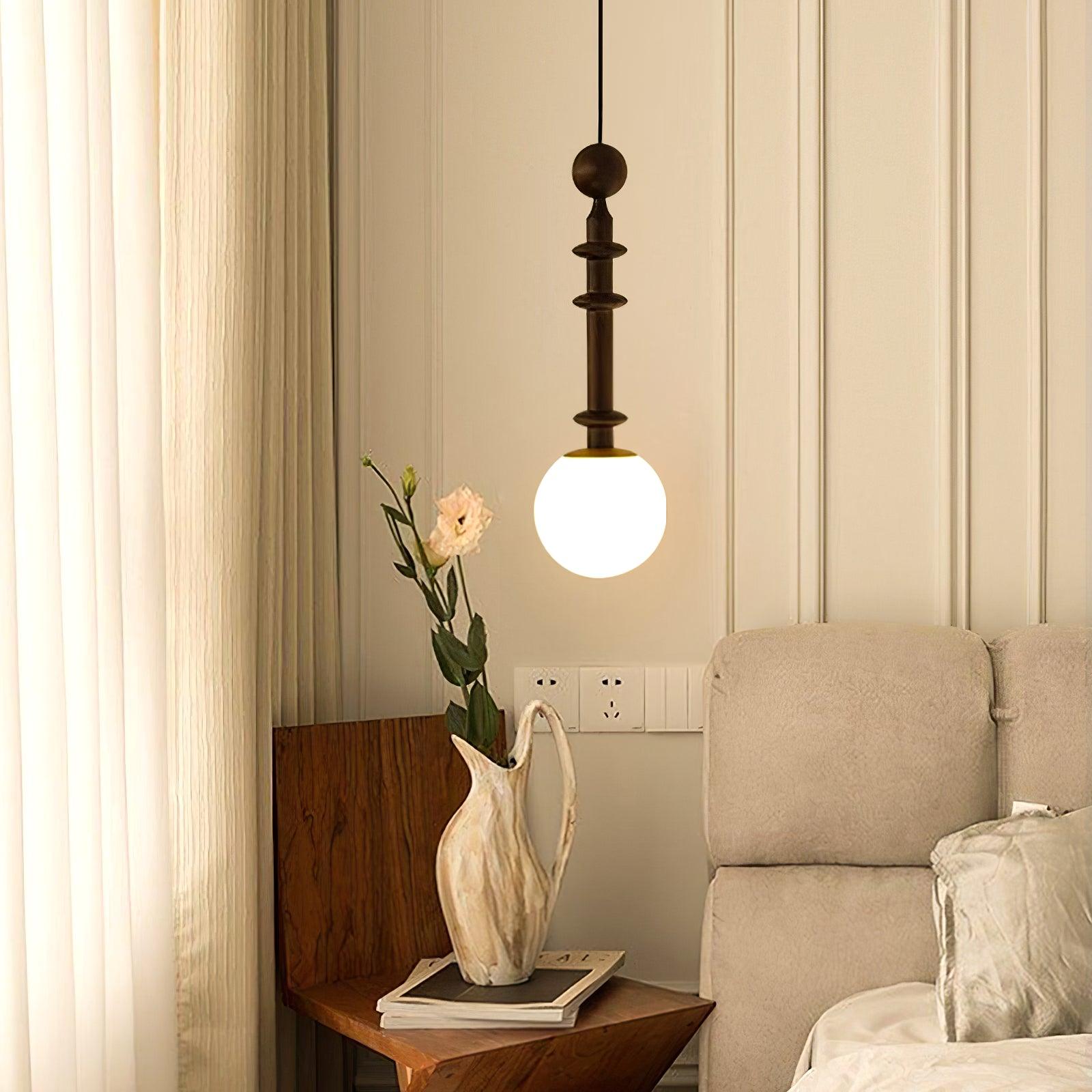 Roman Column Small Pendant Light - Letslighting