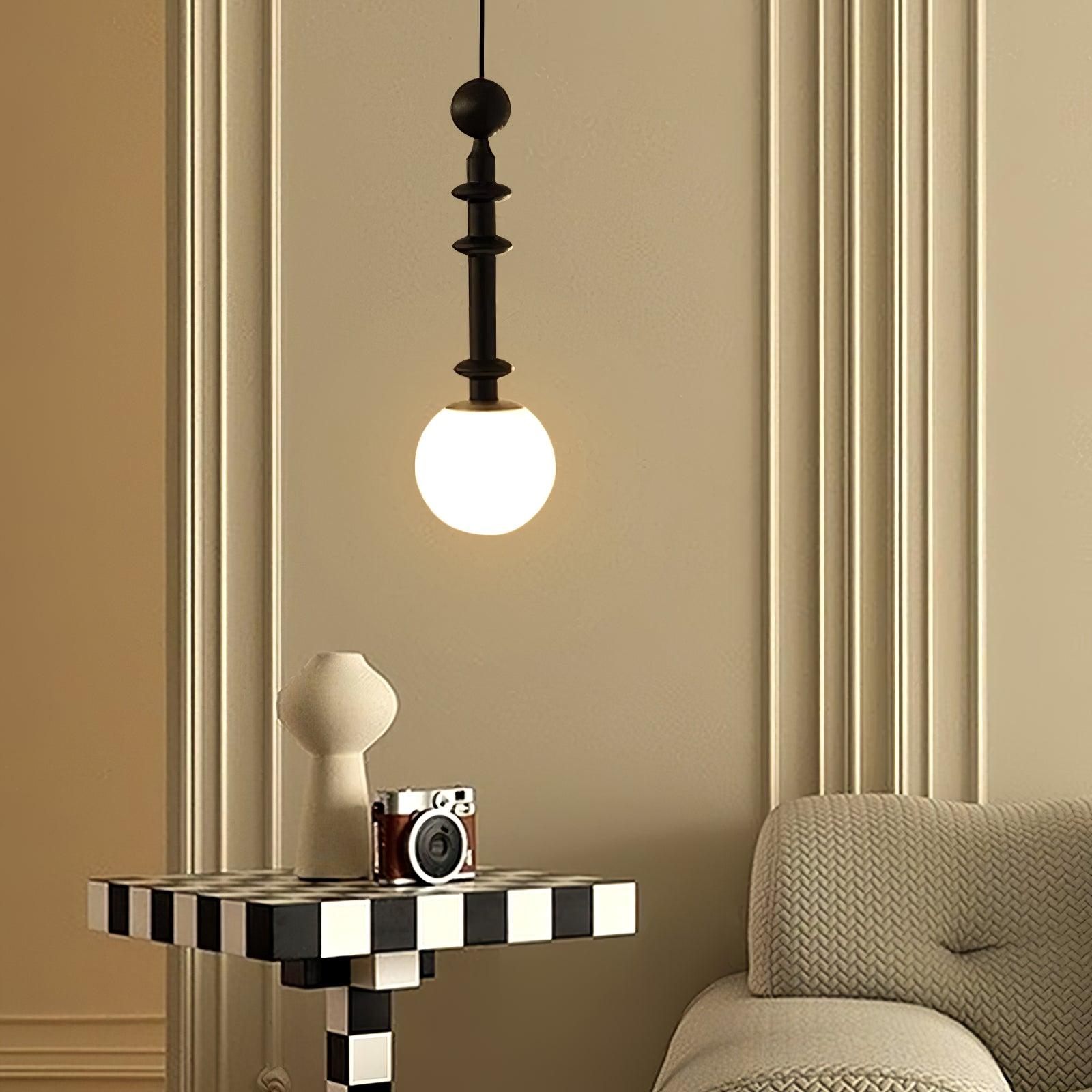 Roman Column Small Pendant Light - Letslighting