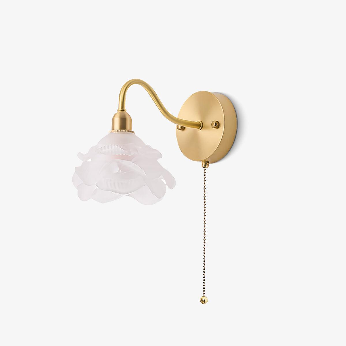 Rose Brass Wall Light - Letslighting