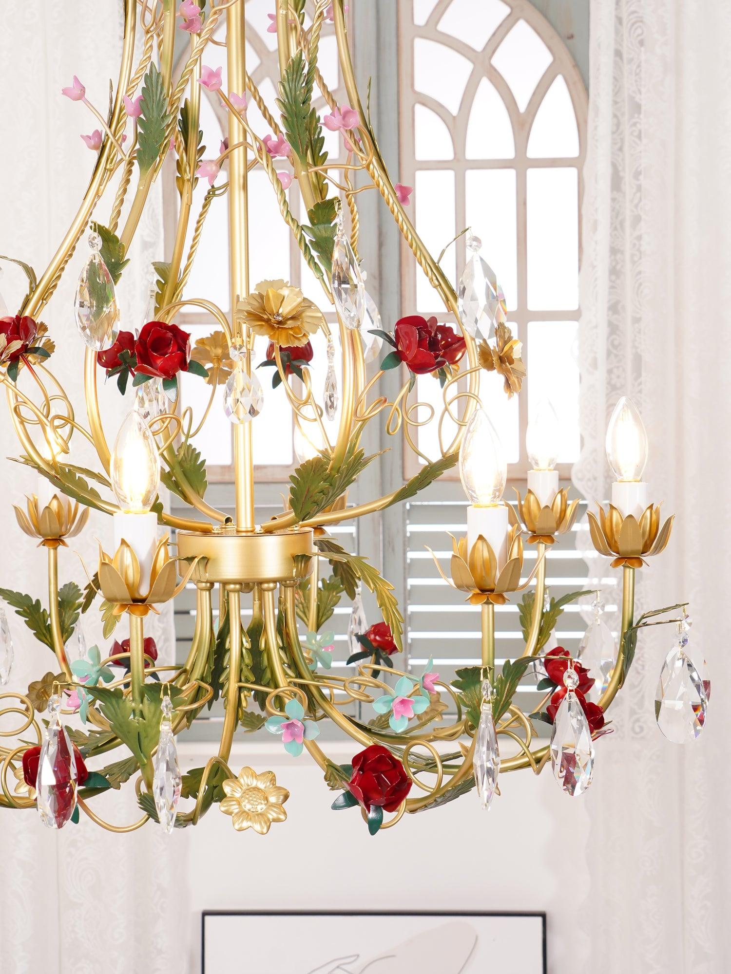 Rose Love Chandelier - Letslighting