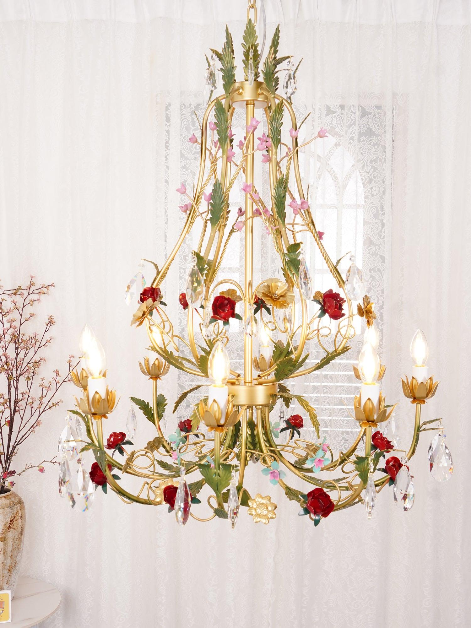 Rose Love Chandelier - Letslighting