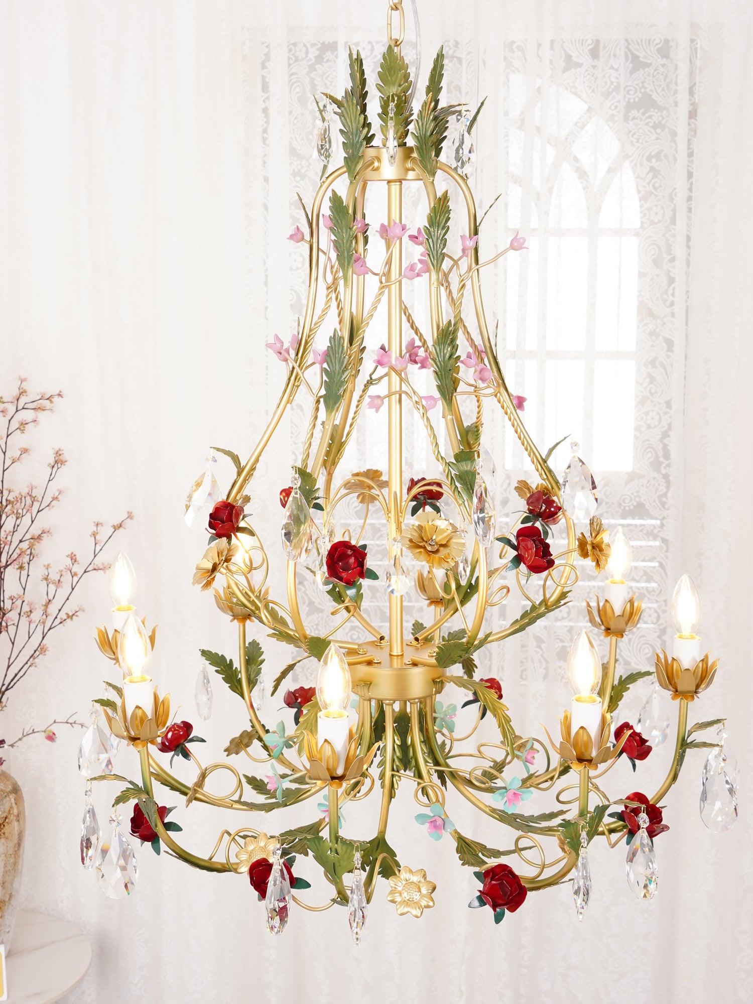 Rose Love Chandelier - Letslighting