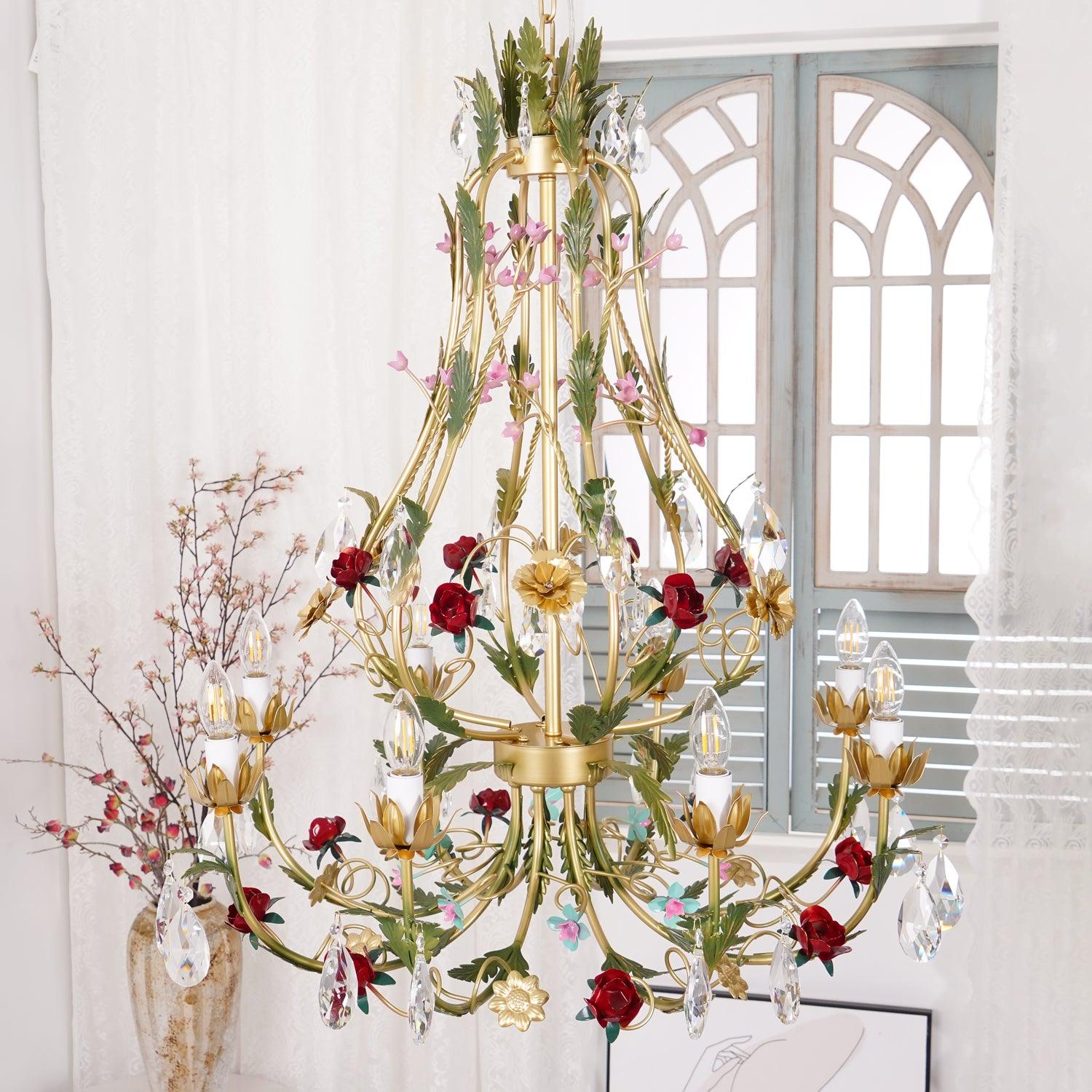 Rose Love Chandelier - Letslighting