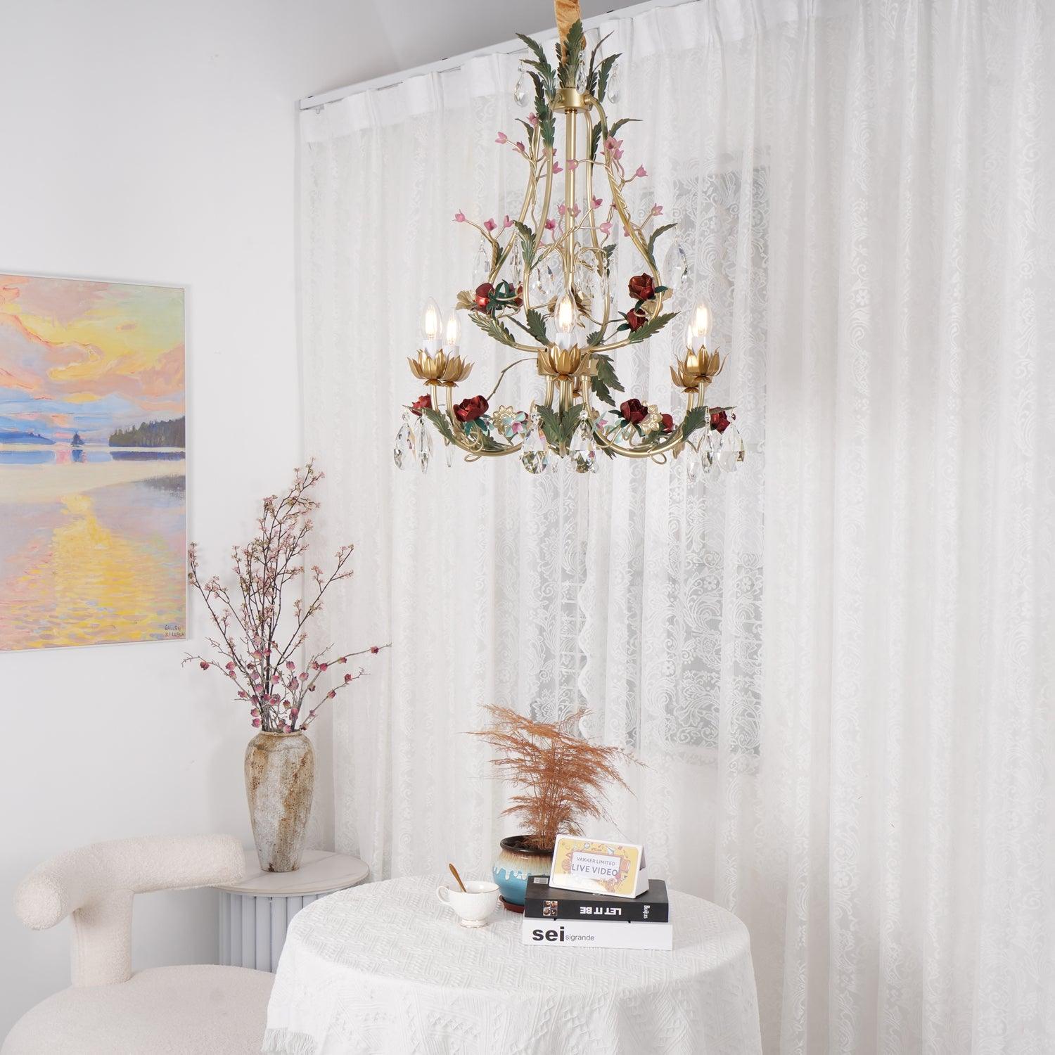 Rose Love Chandelier - Letslighting