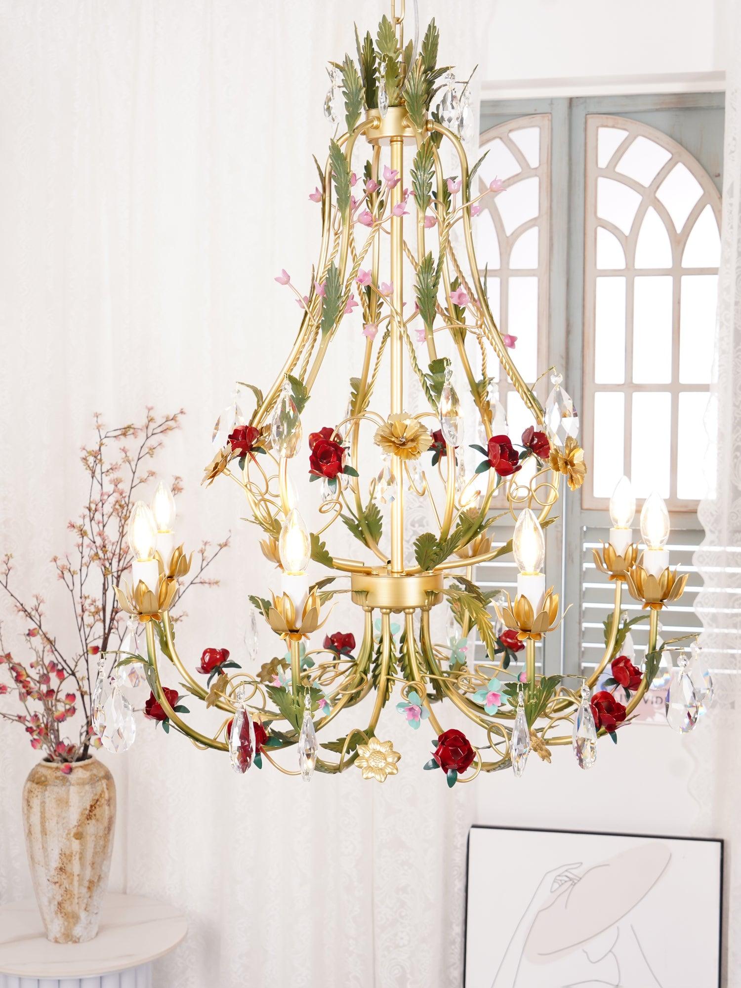 Rose Love Chandelier - Letslighting
