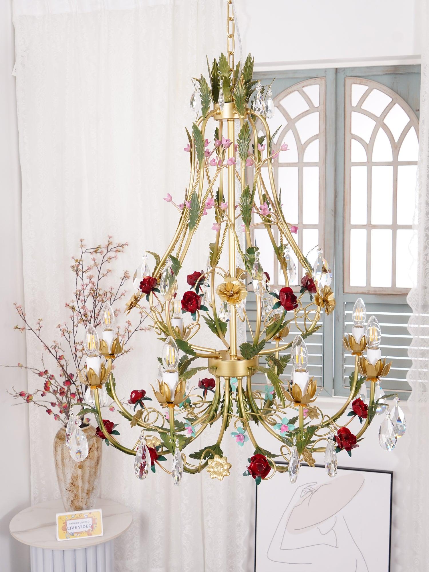 Rose Love Chandelier - Letslighting