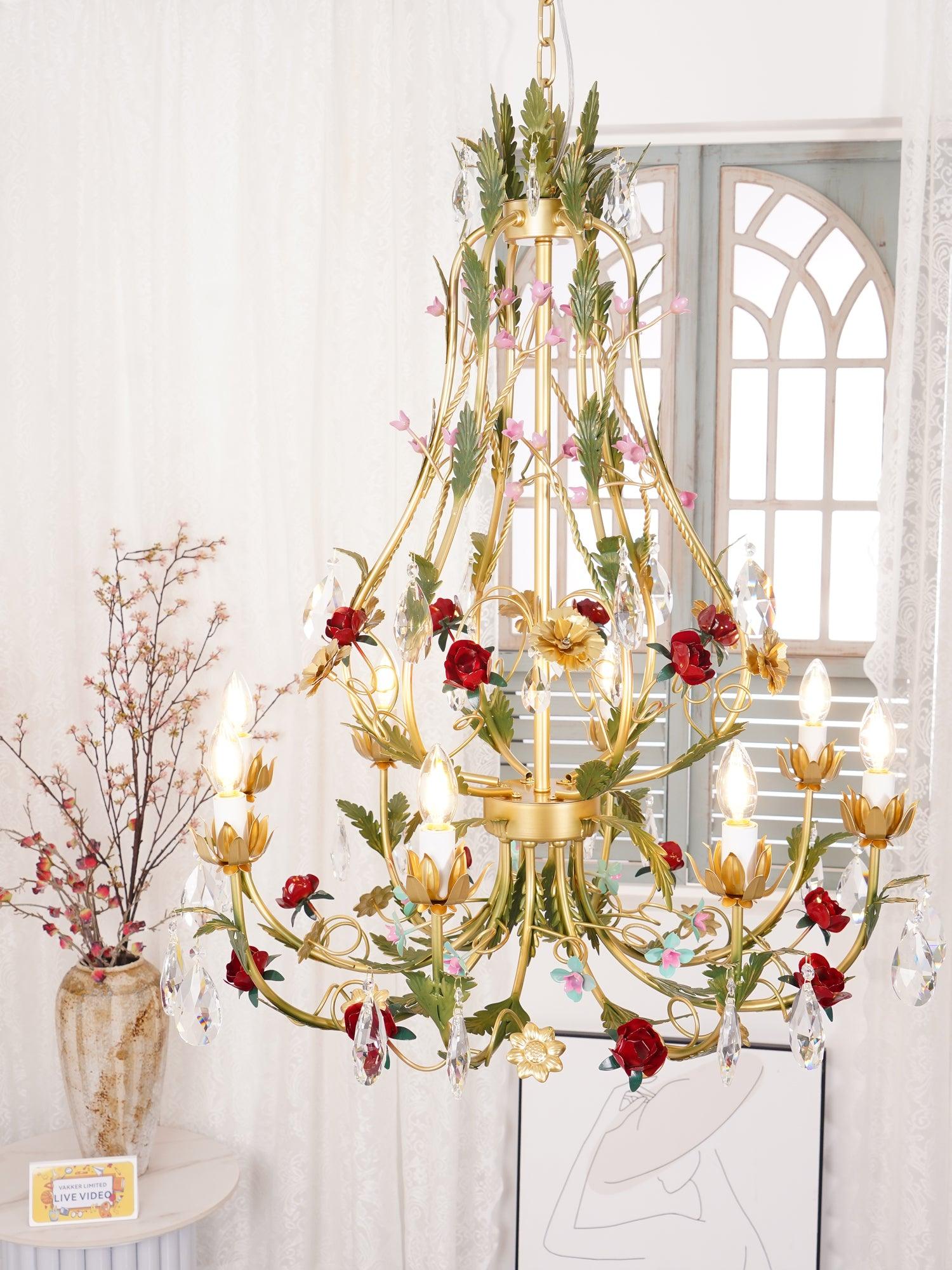 Rose Love Chandelier - Letslighting