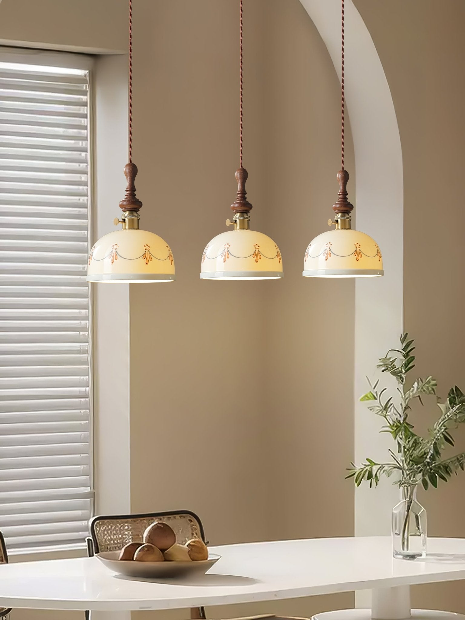 Roselind Ceramic Pendant Light - Letslighting