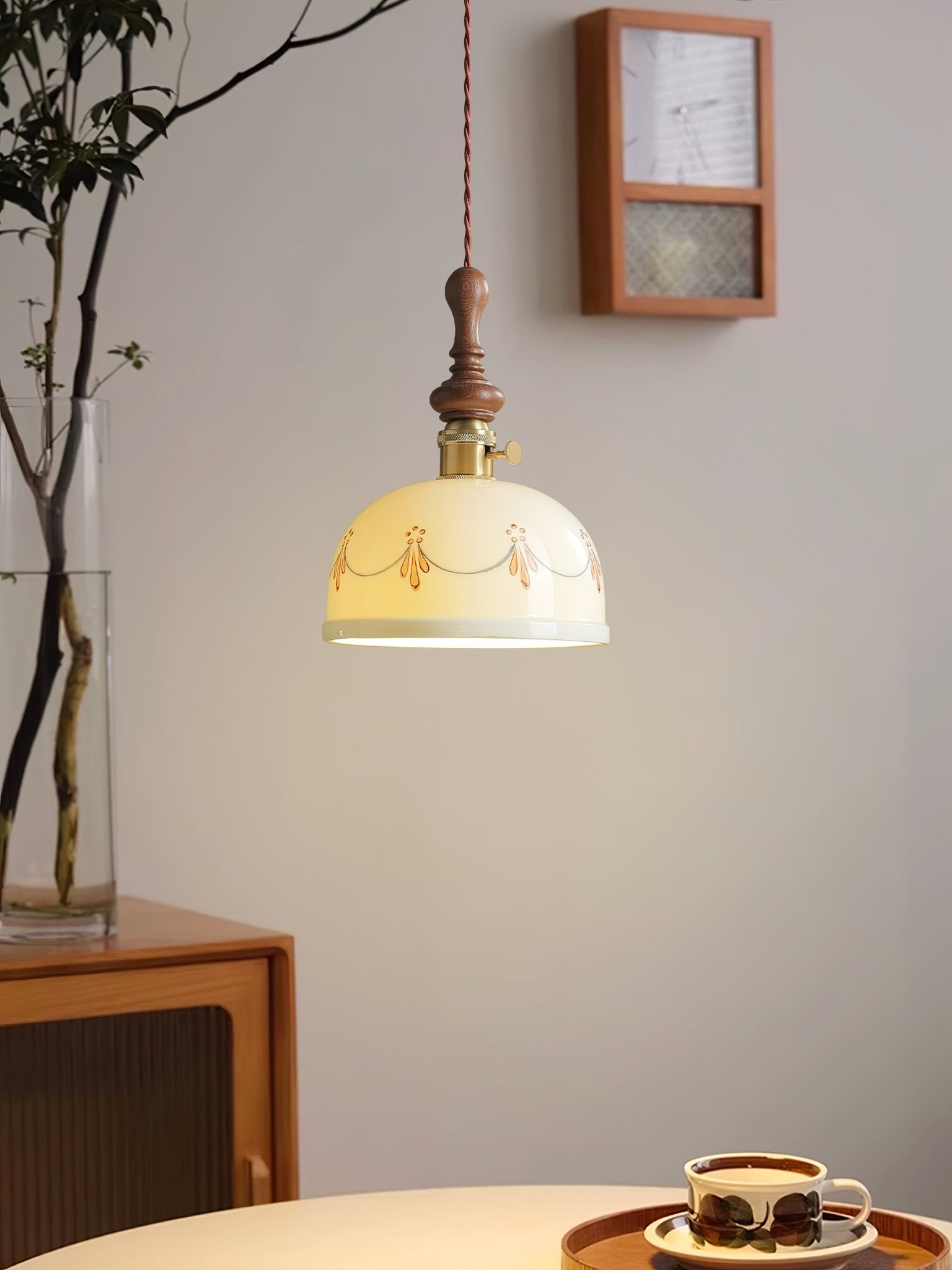 Roselind Ceramic Pendant Light - Letslighting