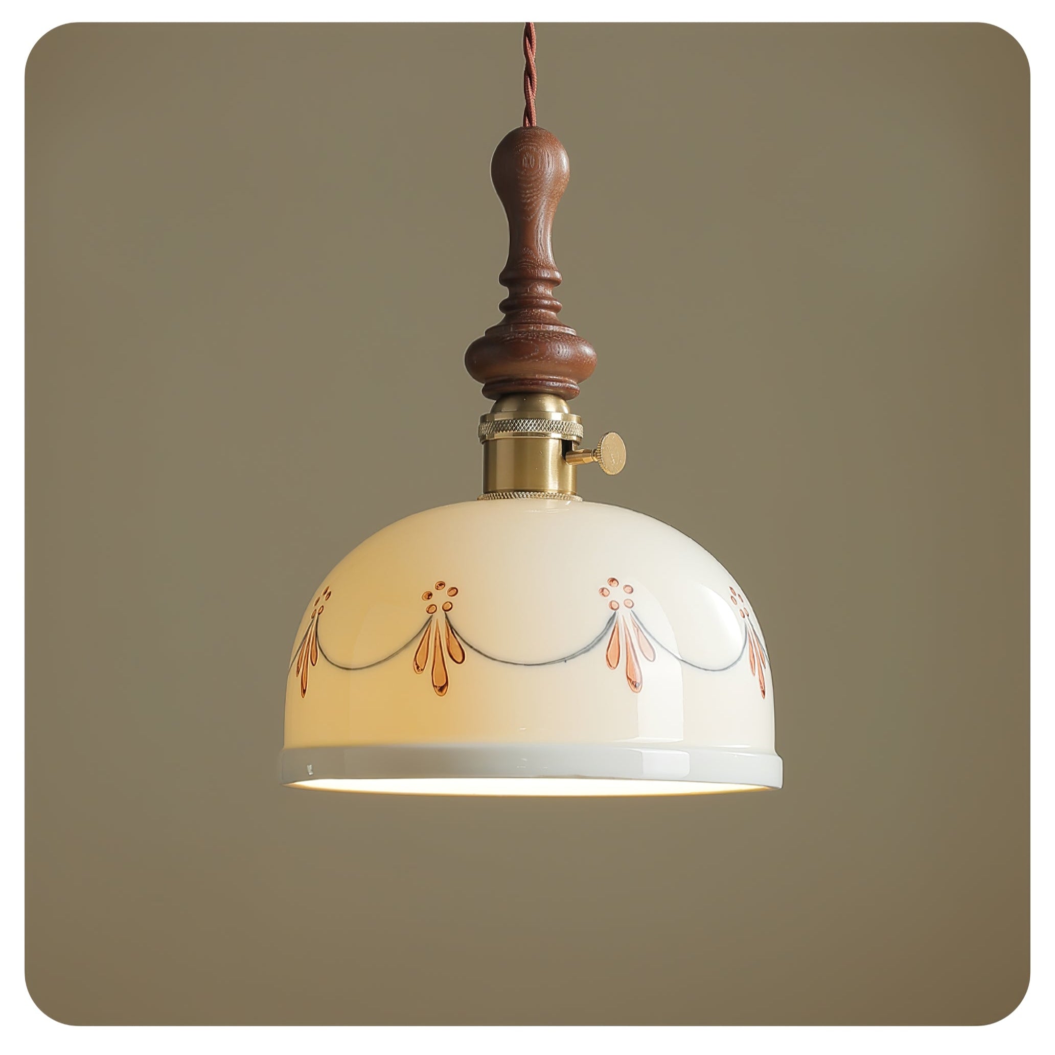 Roselind Ceramic Pendant Light - Letslighting
