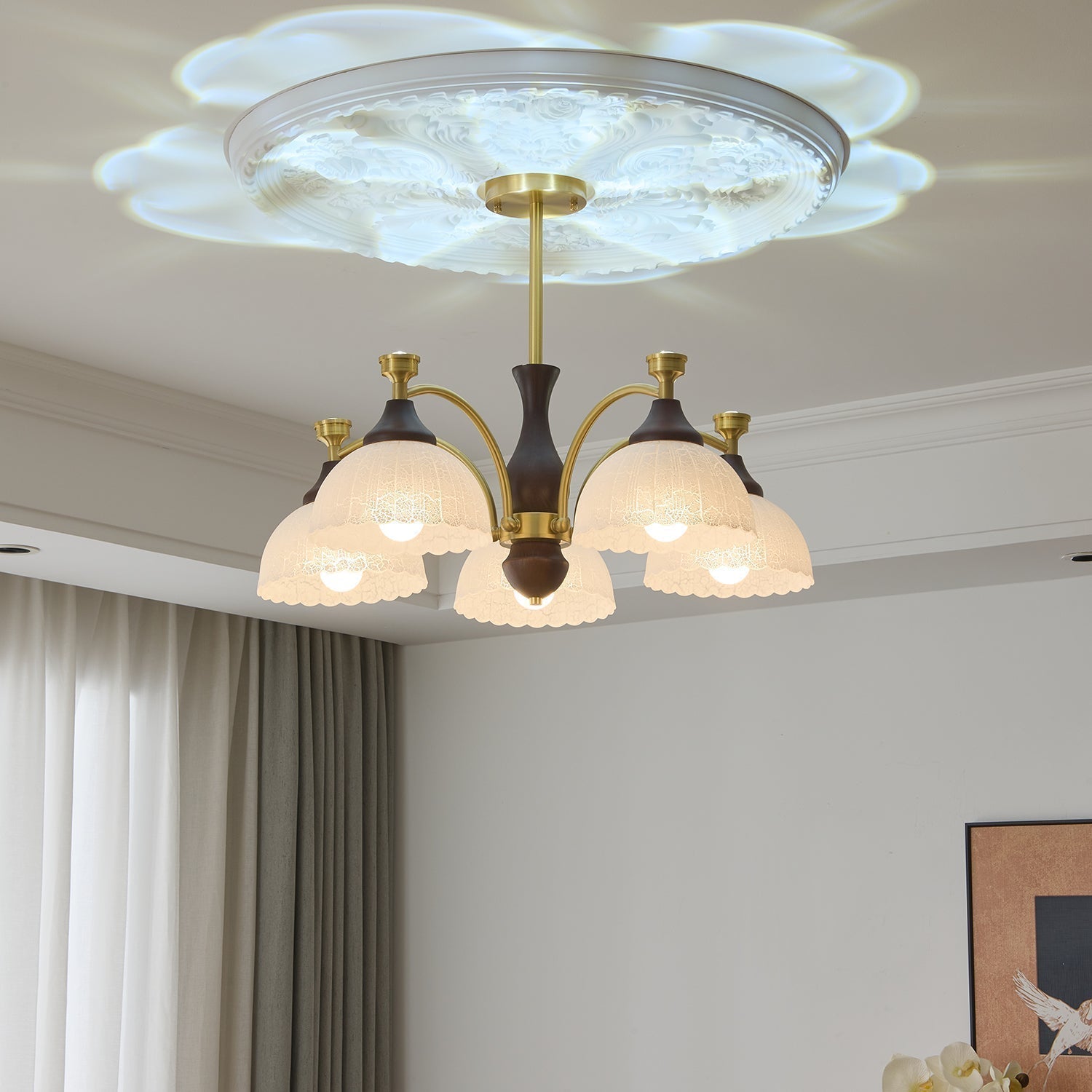 Rosetta Chandelier - Letslighting