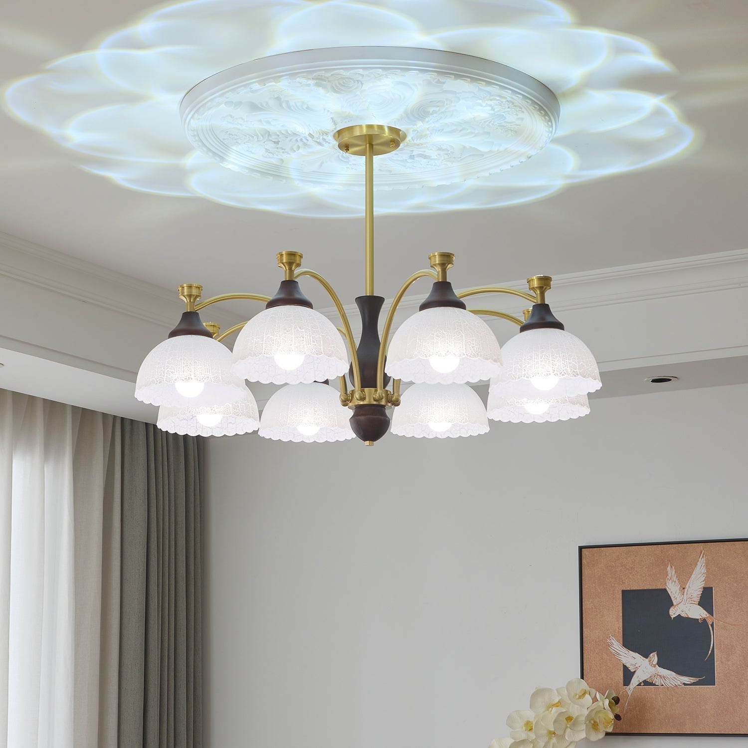 Rosetta Chandelier - Letslighting