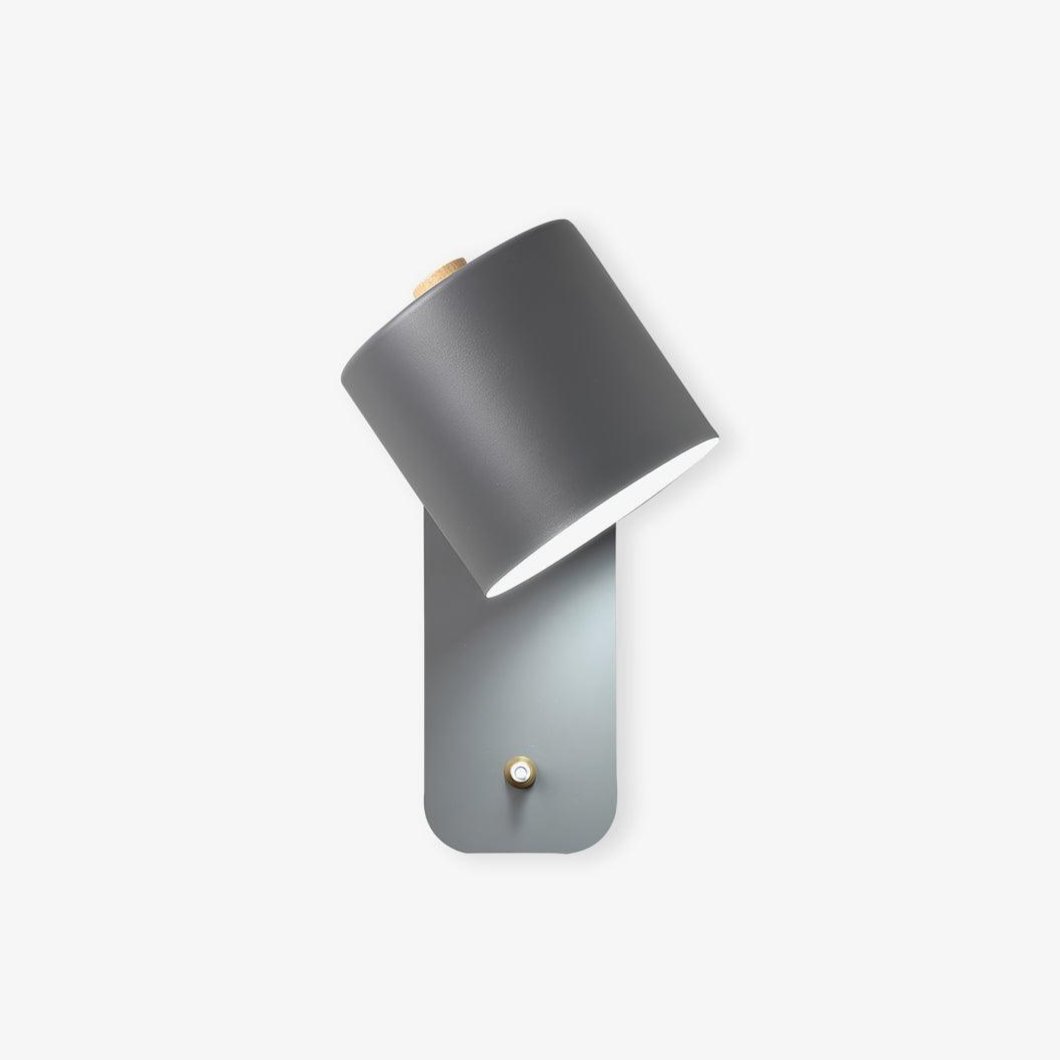 Aria Lámpara de Pared Cilíndrica Giratoria