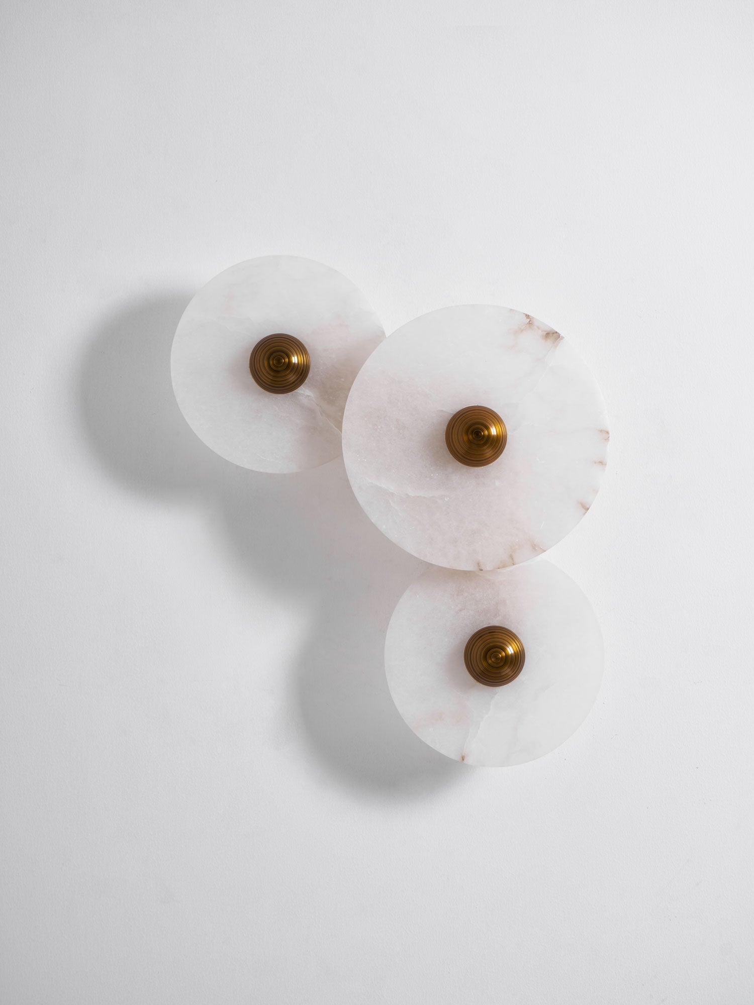 Selene Minimalist Alabaster Ceiling Light - Letslighting