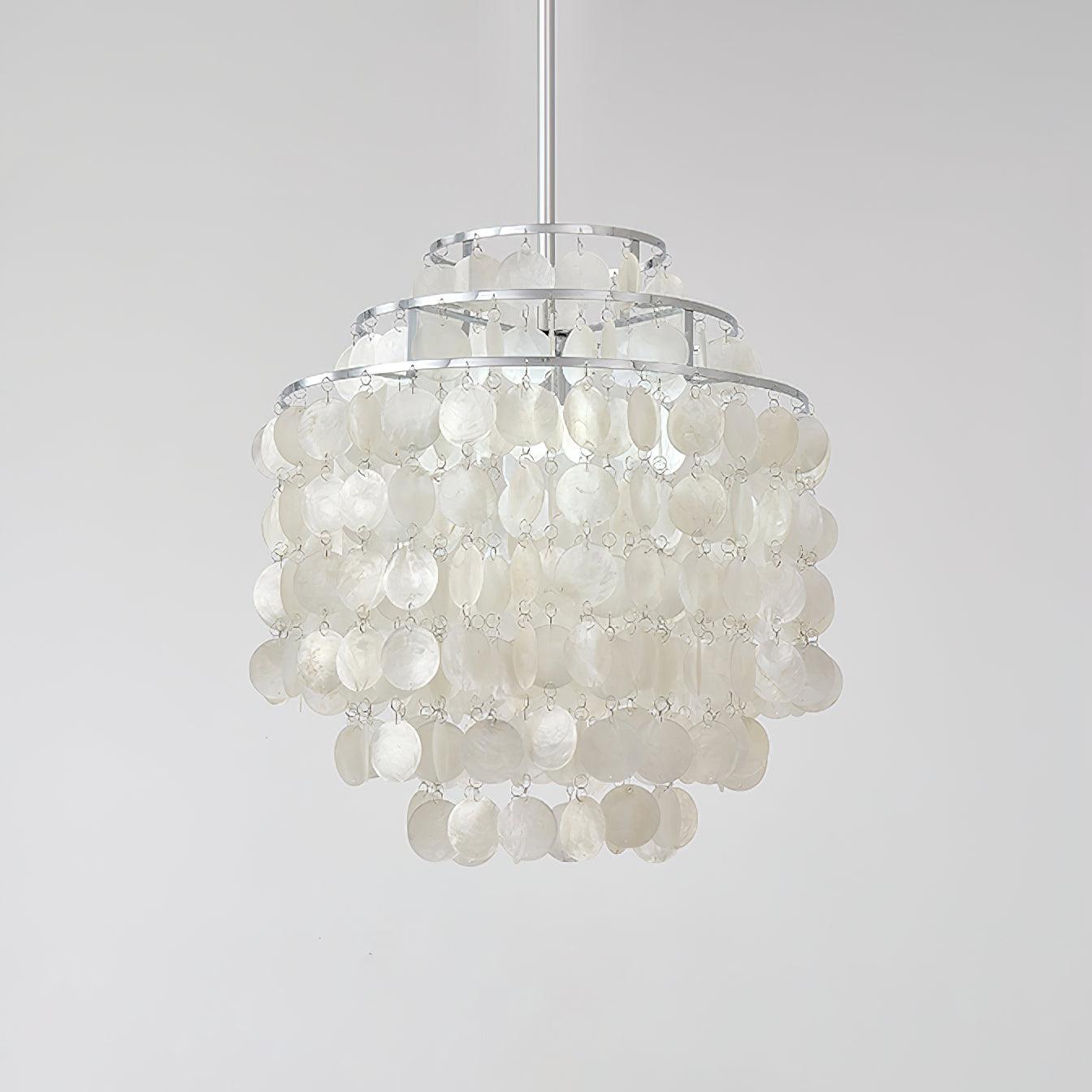 Round Shell Chandelier B - Letslighting