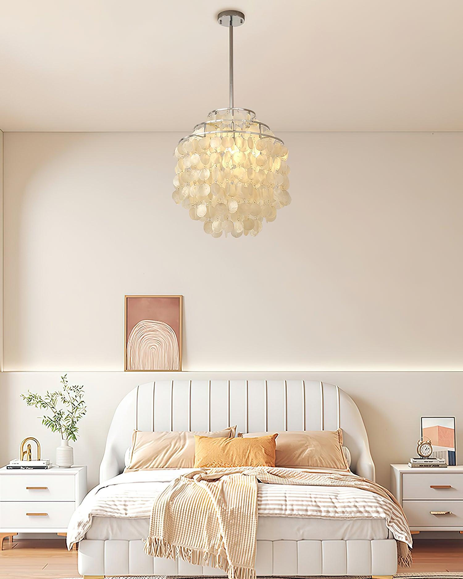 Round Shell Chandelier B - Letslighting