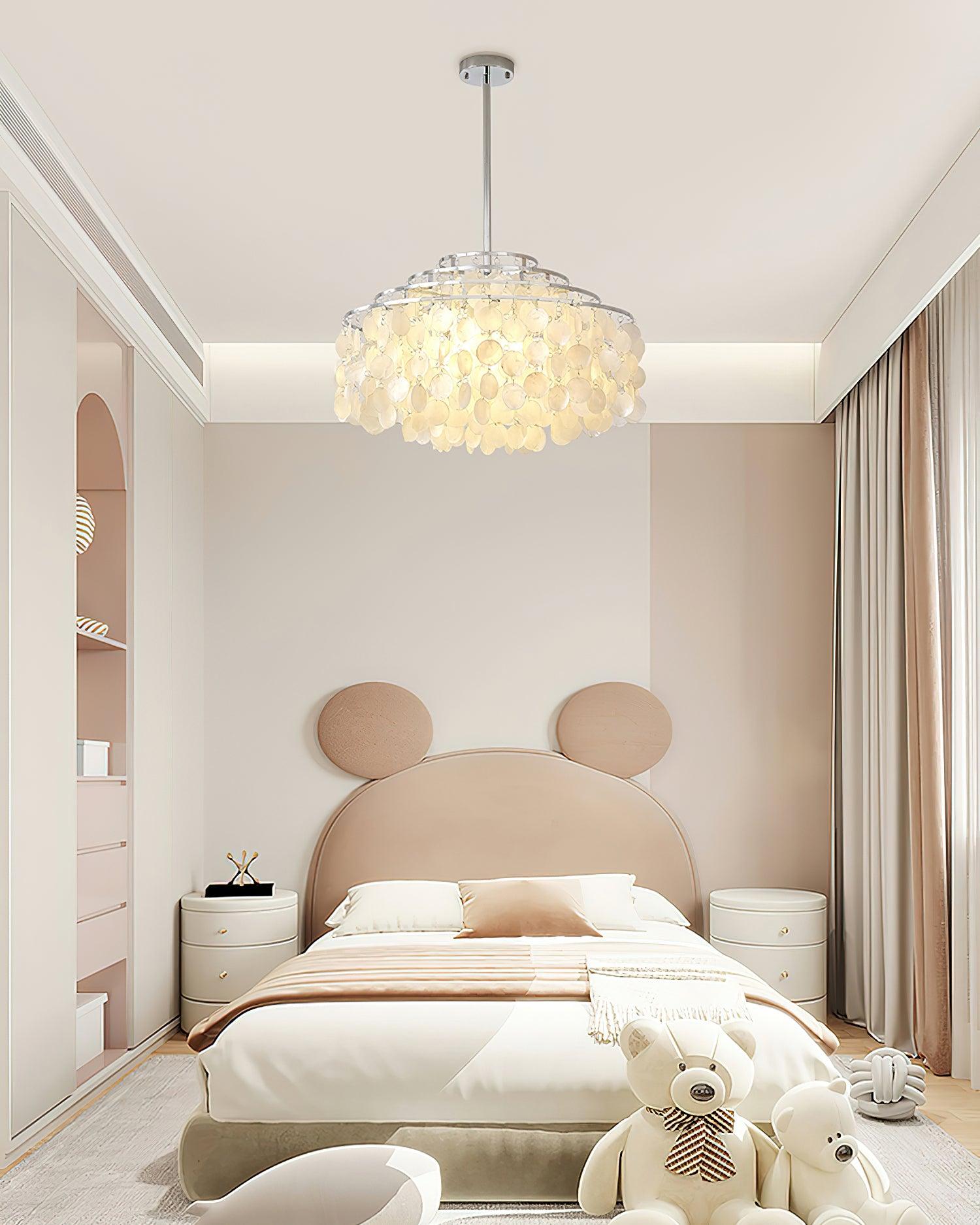 Round Shell Chandelier B - Letslighting