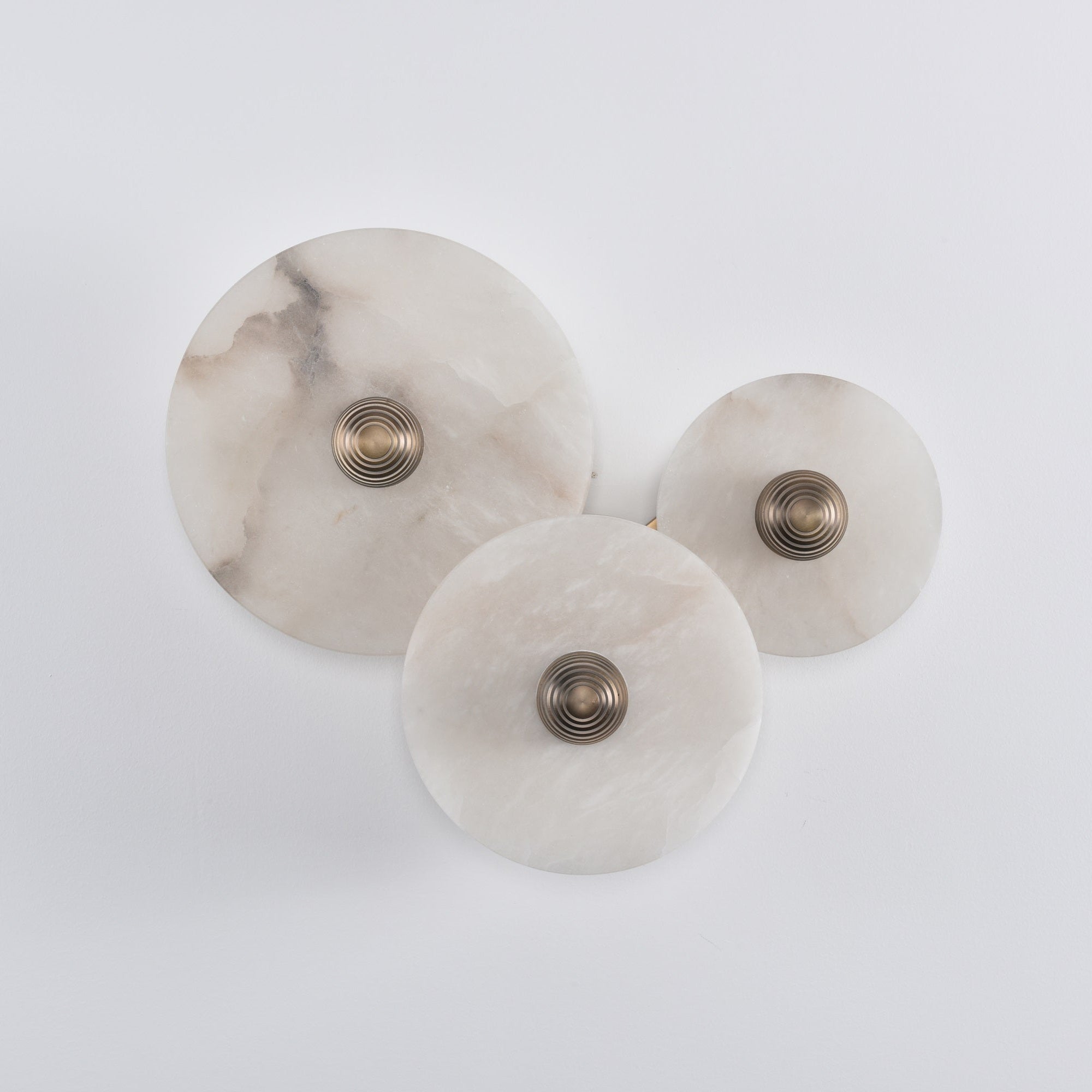 Selene Minimalist Alabaster Ceiling Light - Letslighting