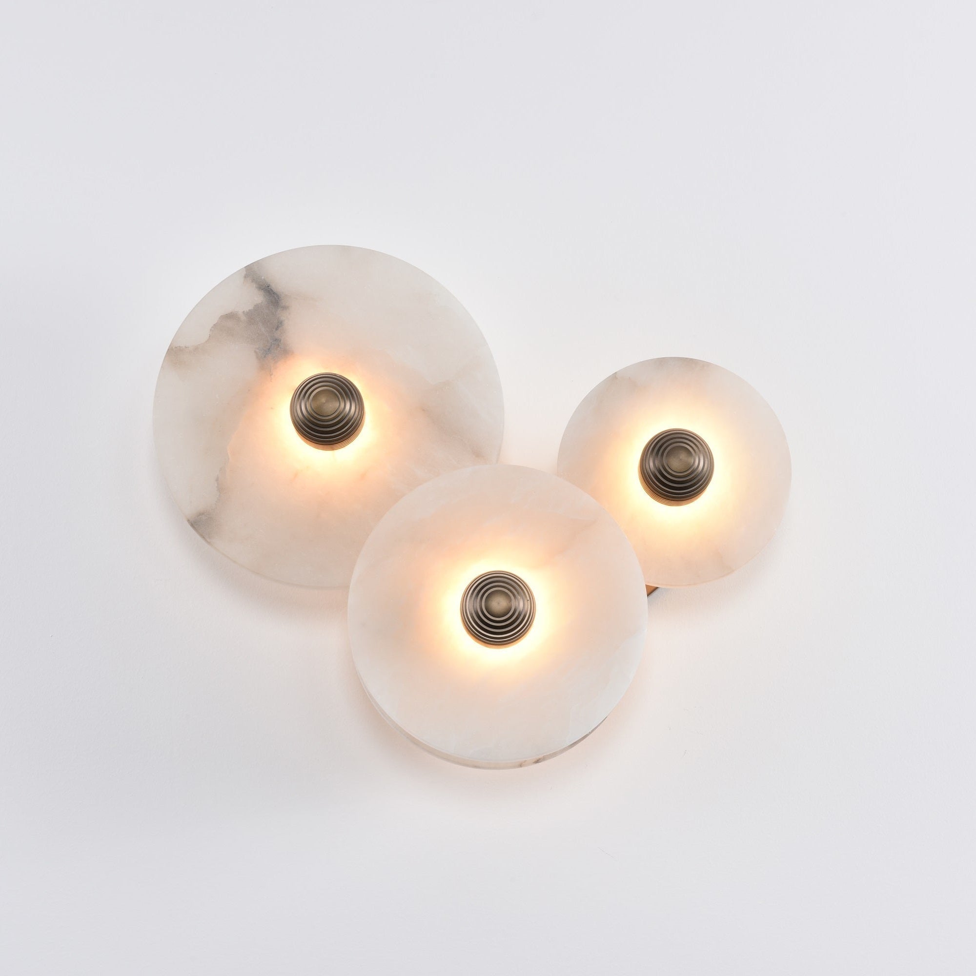 Selene Minimalist Alabaster Ceiling Light - Letslighting
