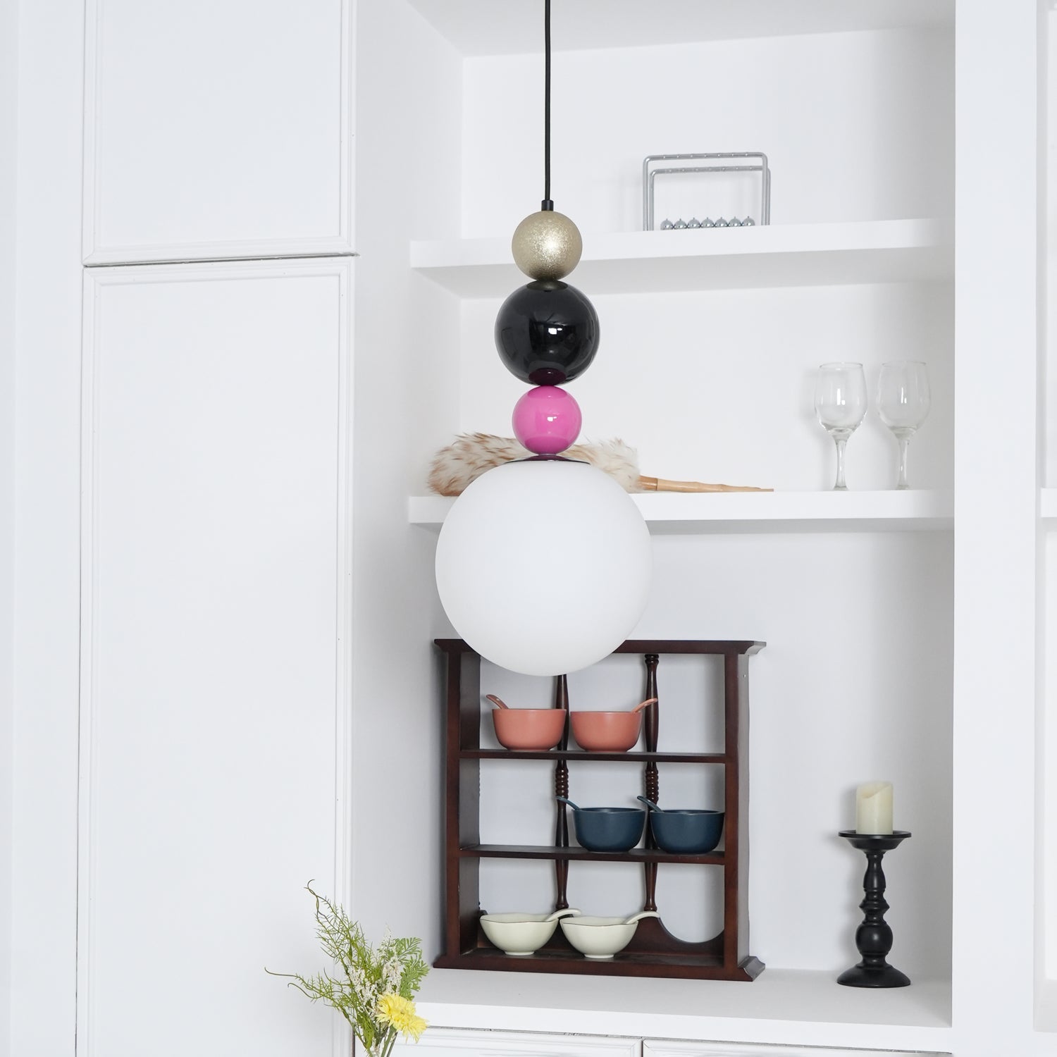 Round Balls Stacking Pendant Lamp - Letslighting