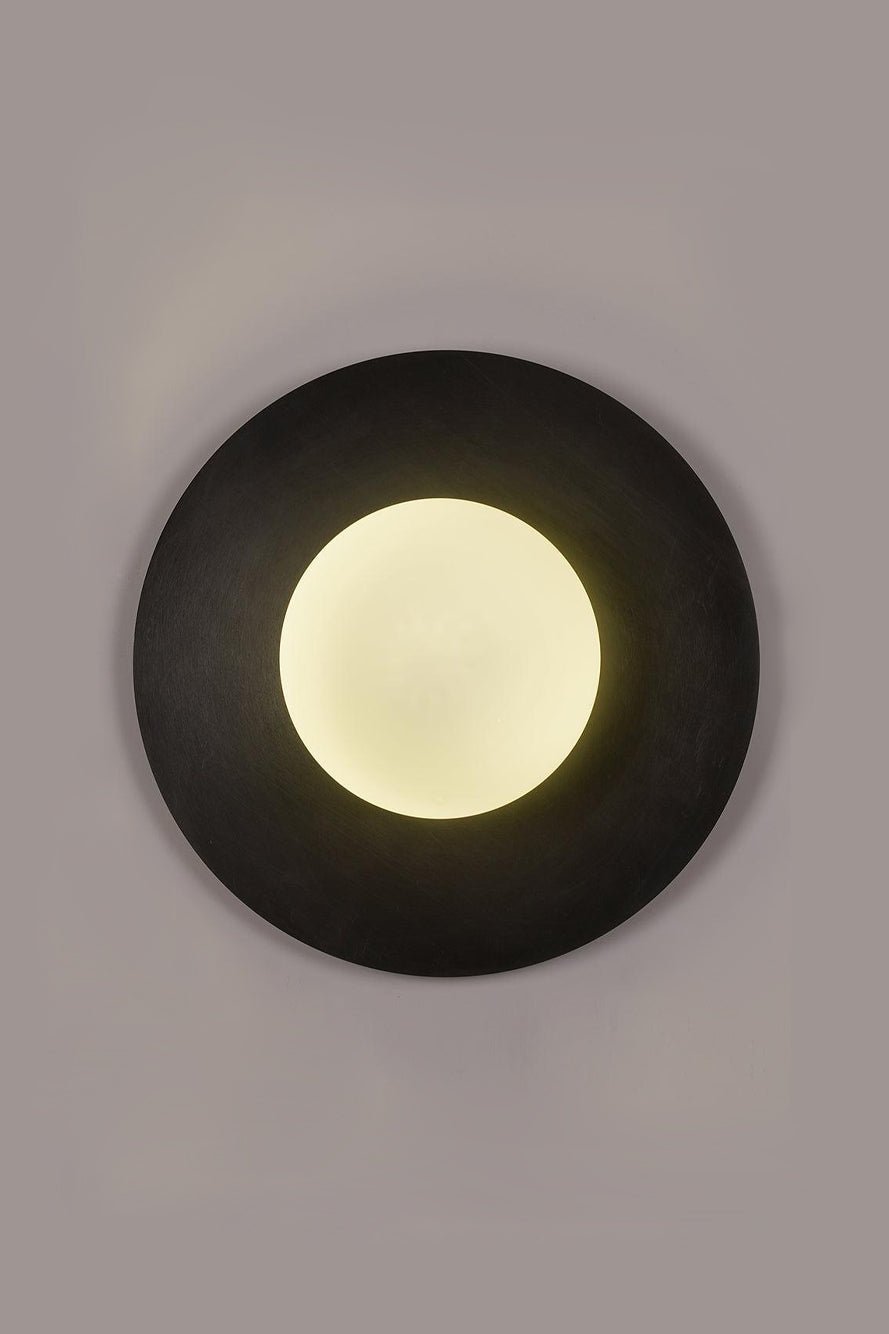 Round Glass Art Wall Lamp - Letslighting