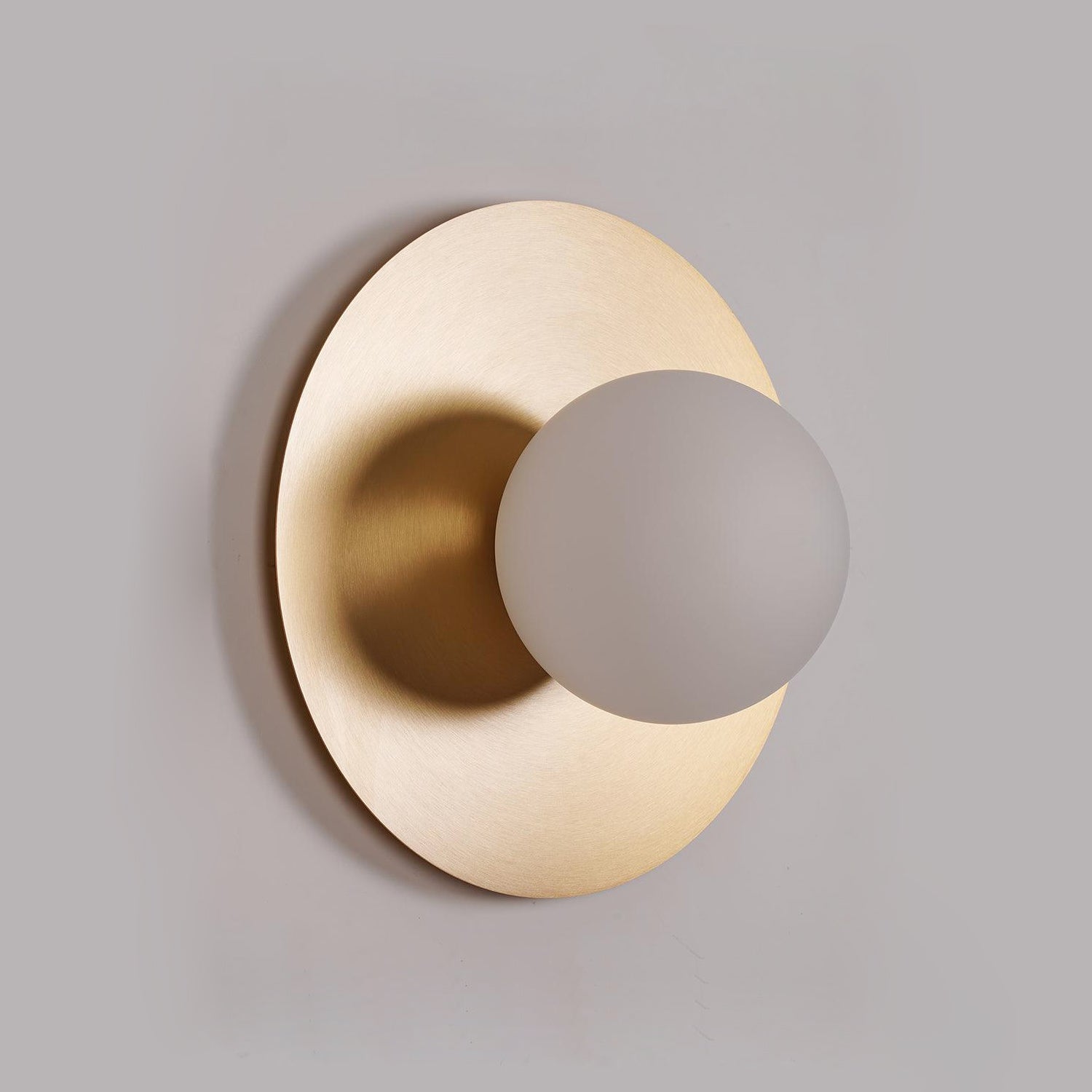 Round Glass Art Wall Lamp - Letslighting
