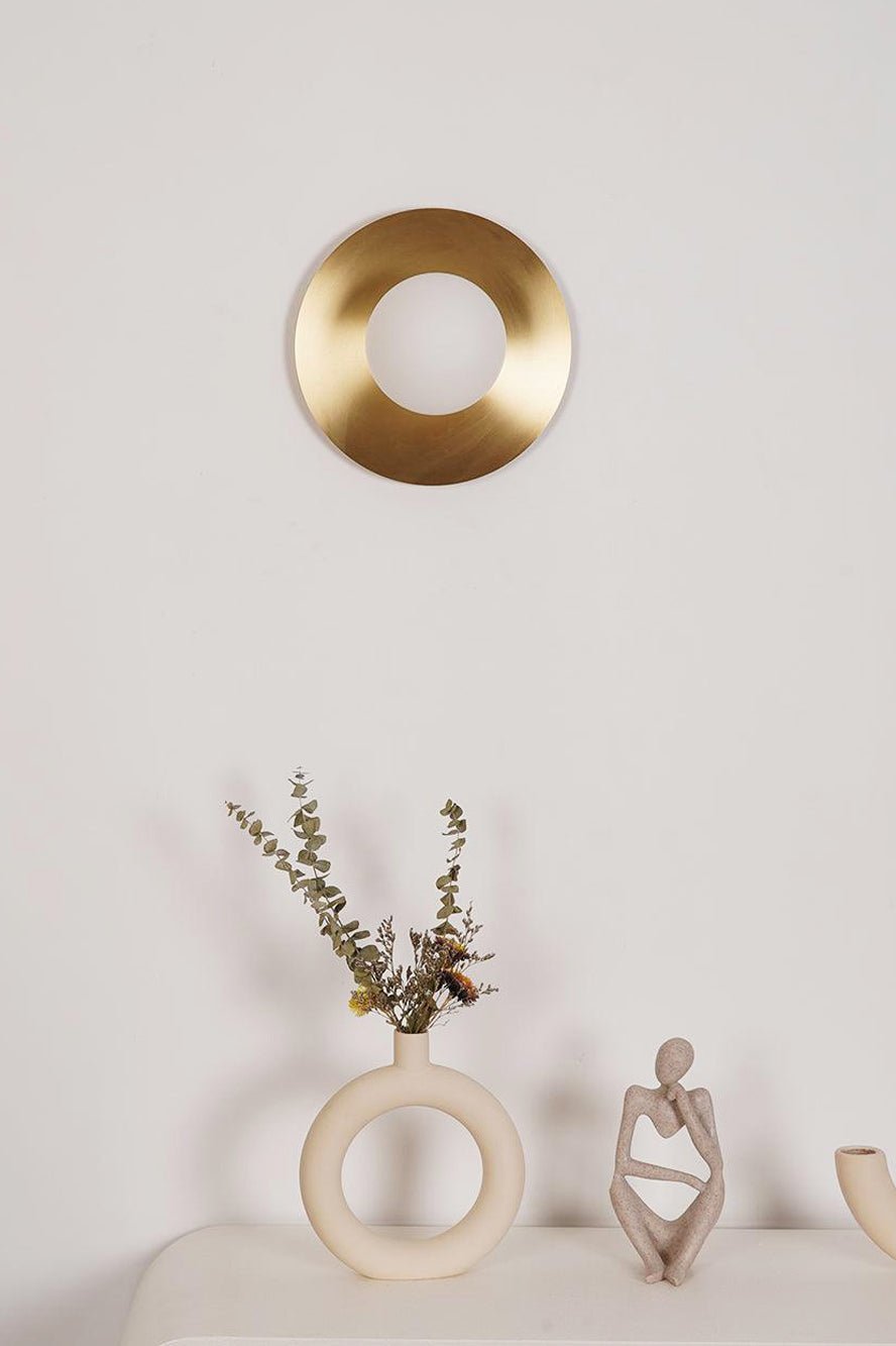 Round Glass Art Wall Lamp - Letslighting