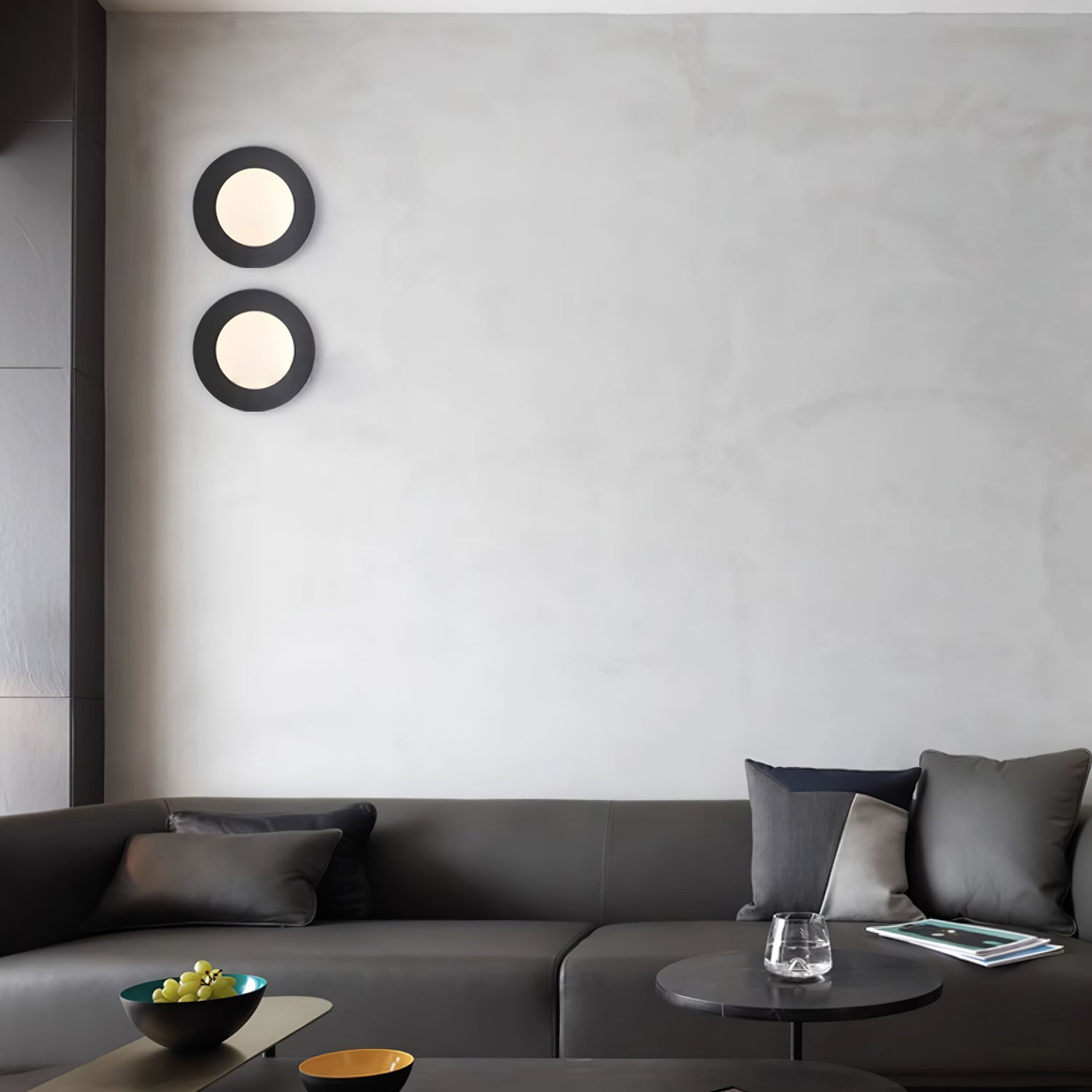 Round Glass Art Wall Lamp - Letslighting