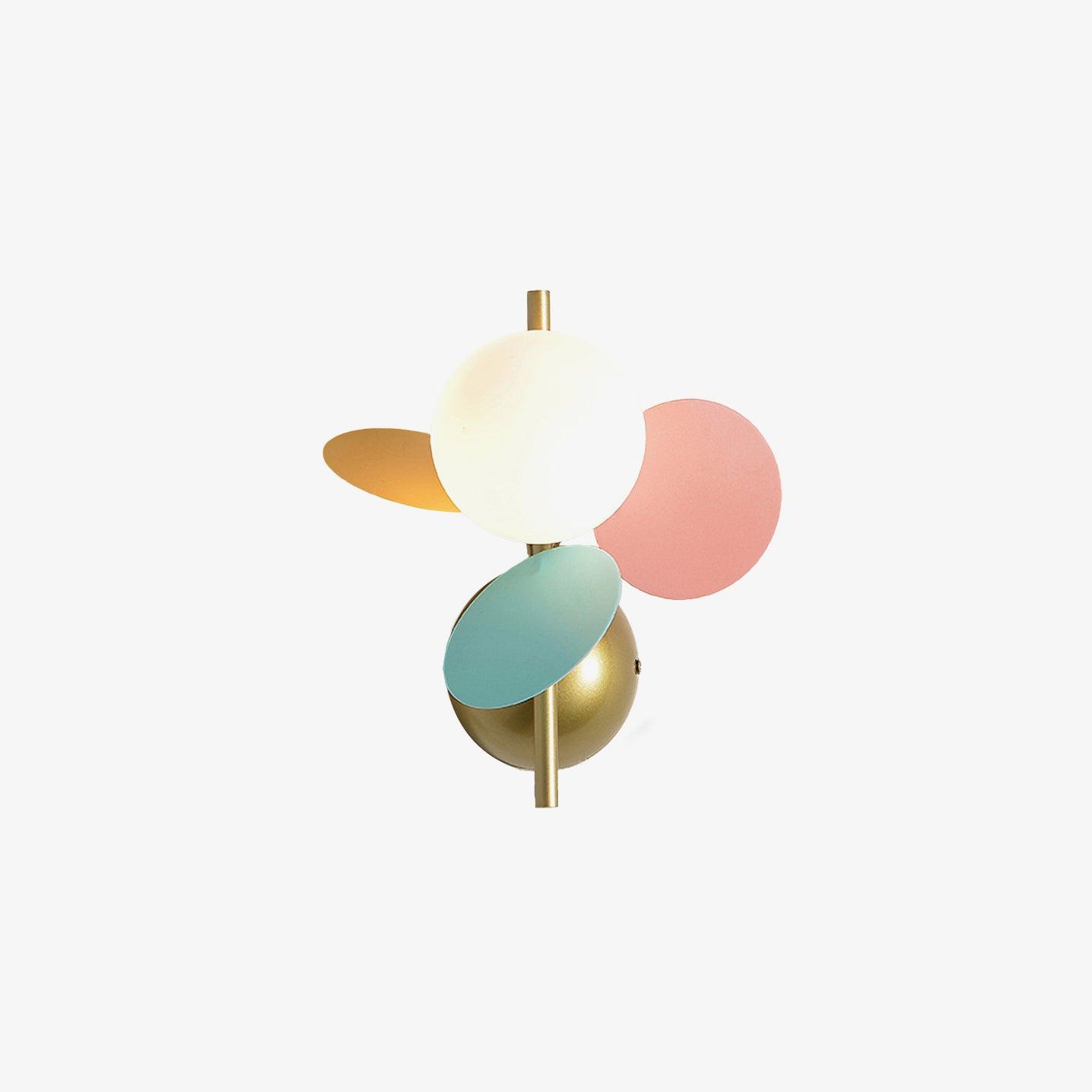 Round Macaron Wall Lamp - Letslighting